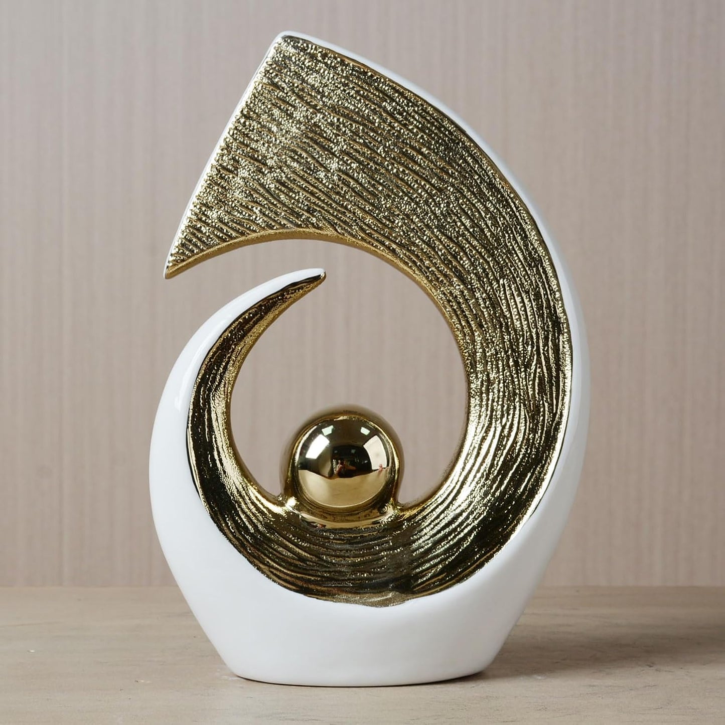 Abstract Statue Figurine Modern Art Sculpture Home Decor Ceramic Ornament Gift for Living Dining