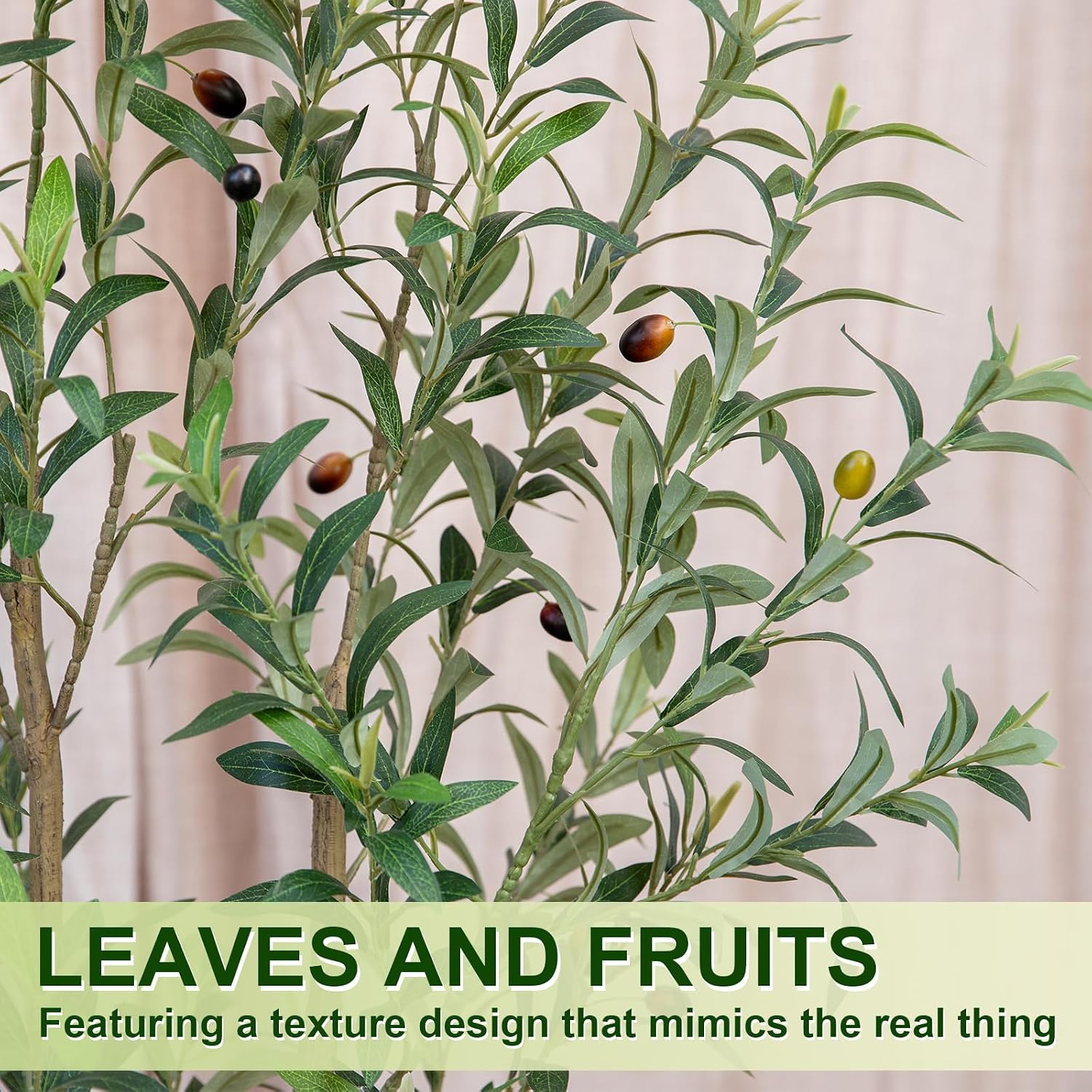 Tall Faux Olive Tree / 7ft / 7 Inch