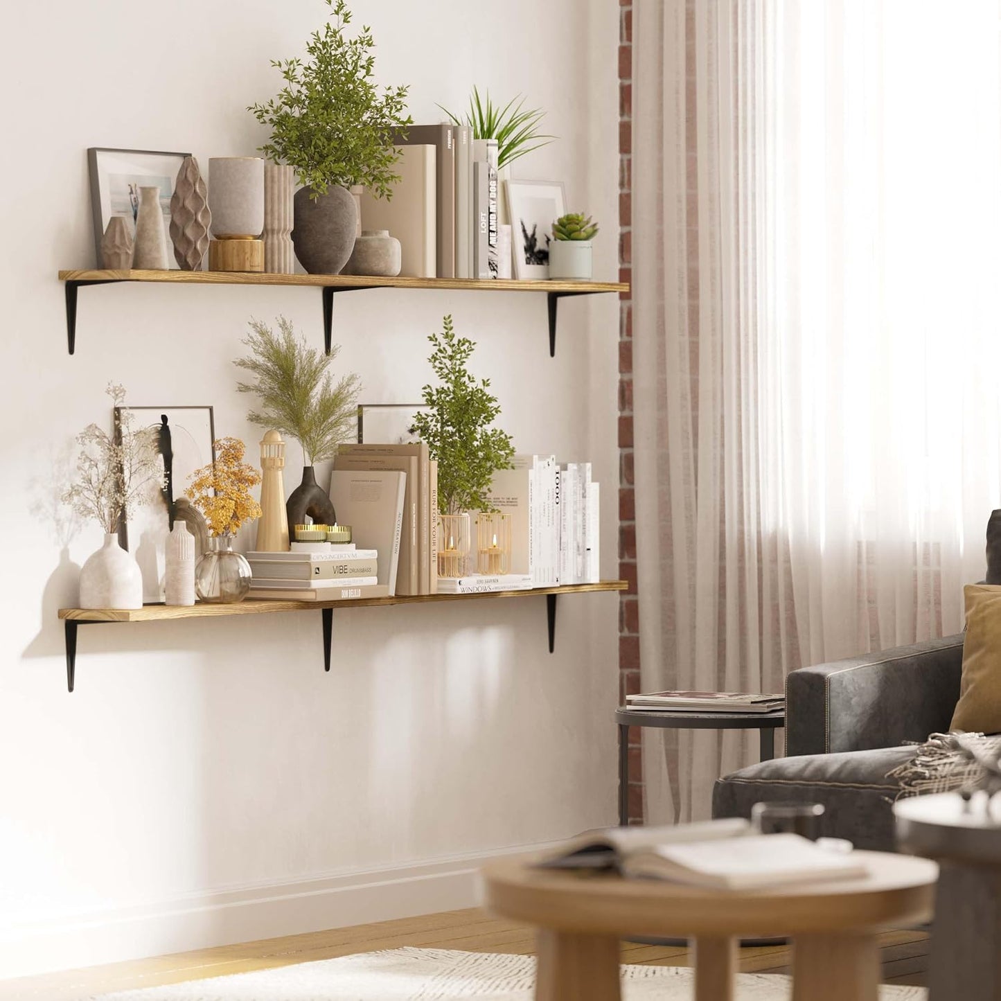 Arras Floating Shelf / 60 Inch / Set of 60