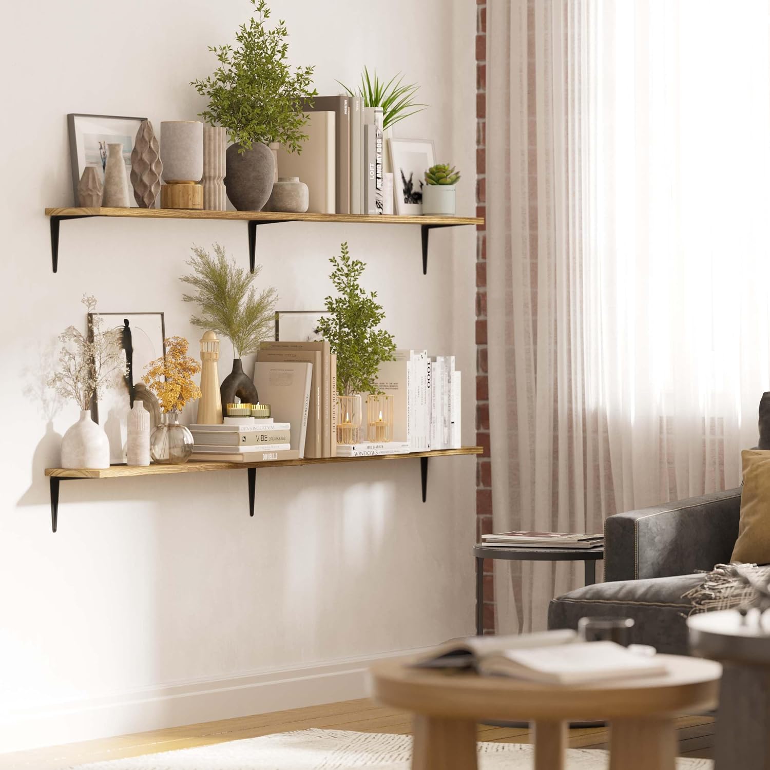 Arras Floating Shelf / 60 Inch / Set of 60