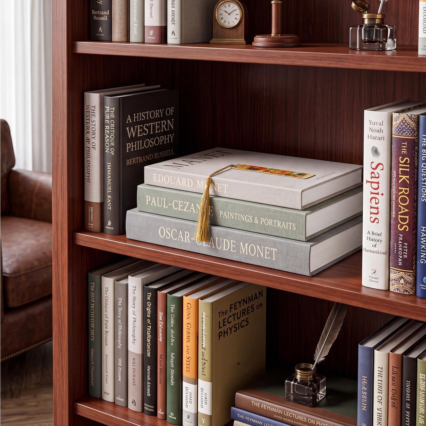 Artificial Books for Decor / Grey / Set of 3