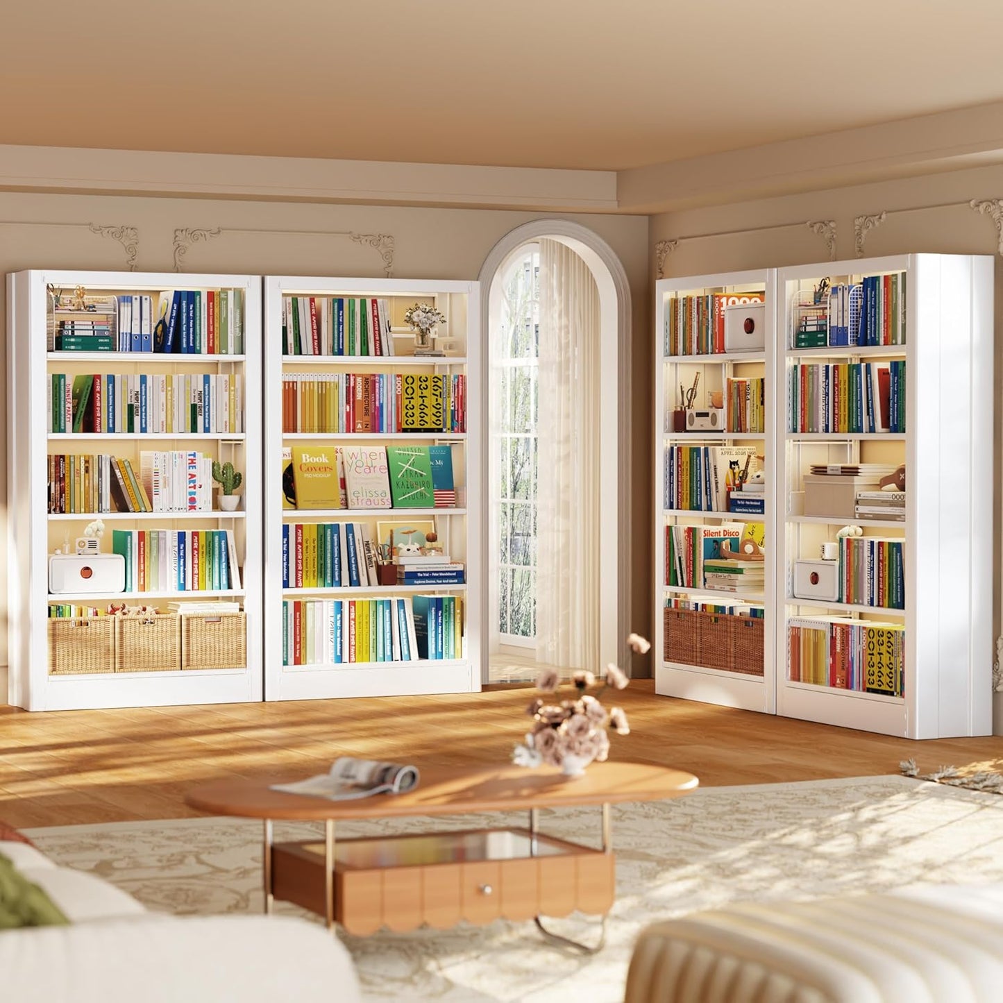 Heavy Duty Book / 37.4" Wide / White