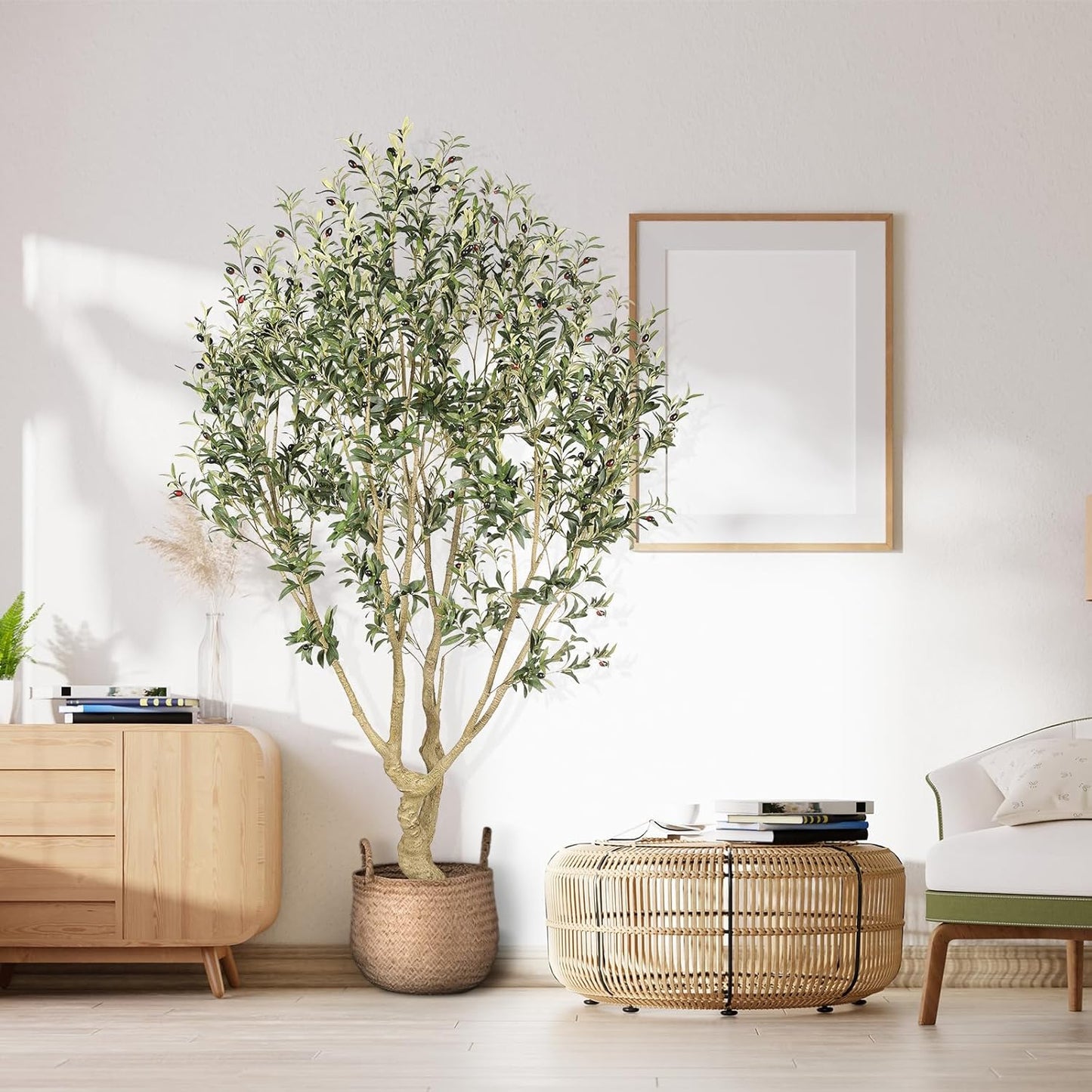 Faux Olive Tree / 7ft / 7 Inch