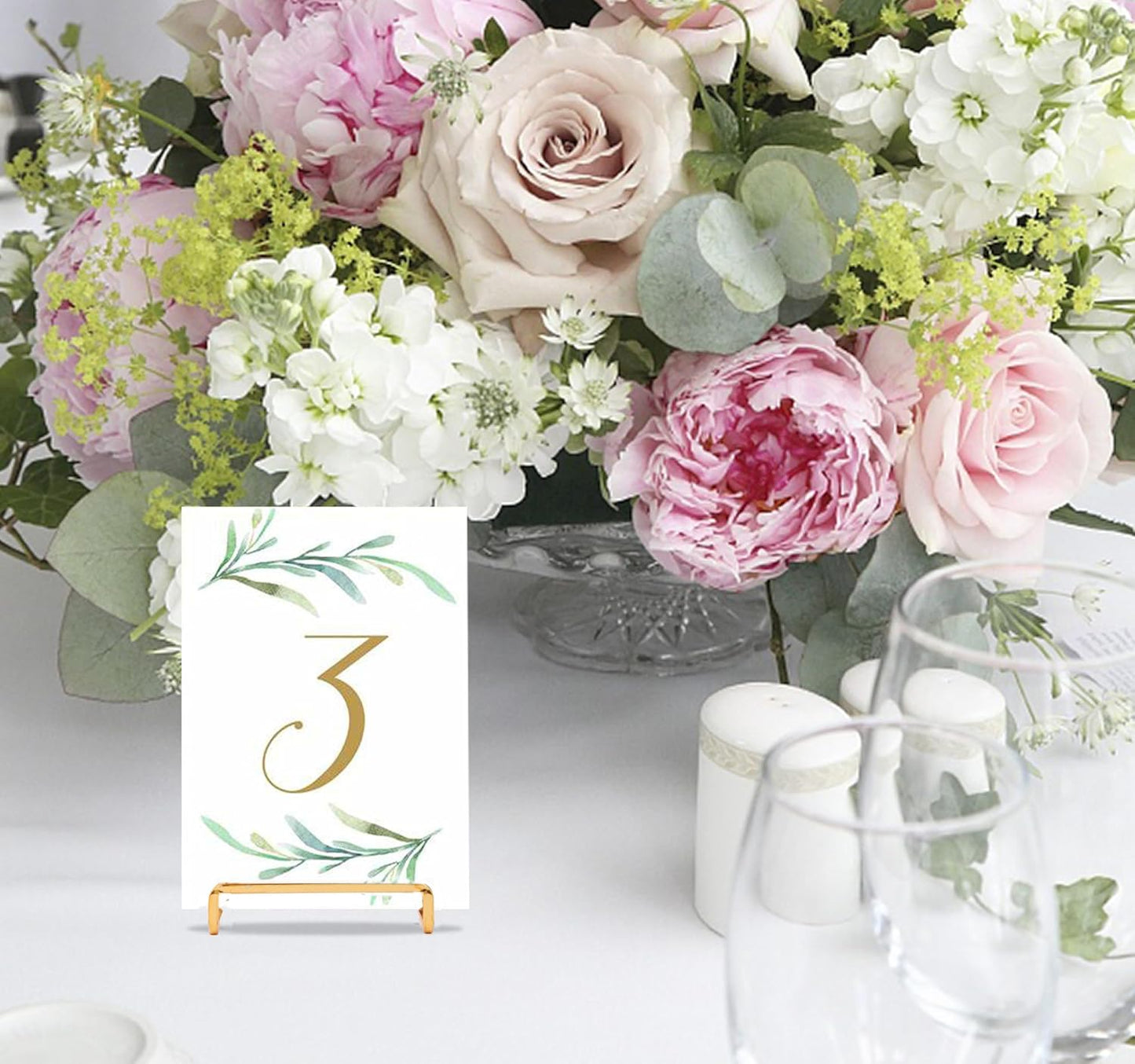 Gold Picture Stands for Display Square Table Easel Display / Square Gold 6 Inch / 6 Inch / Set of 4