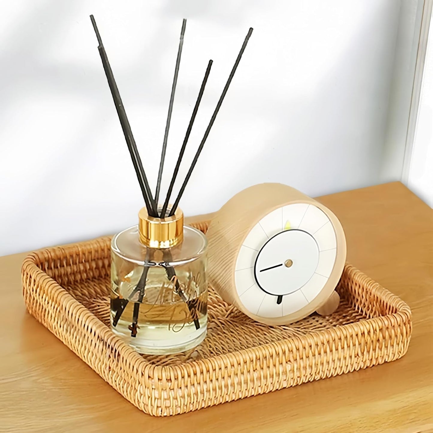 Rattan Serving Tray / M / Natural