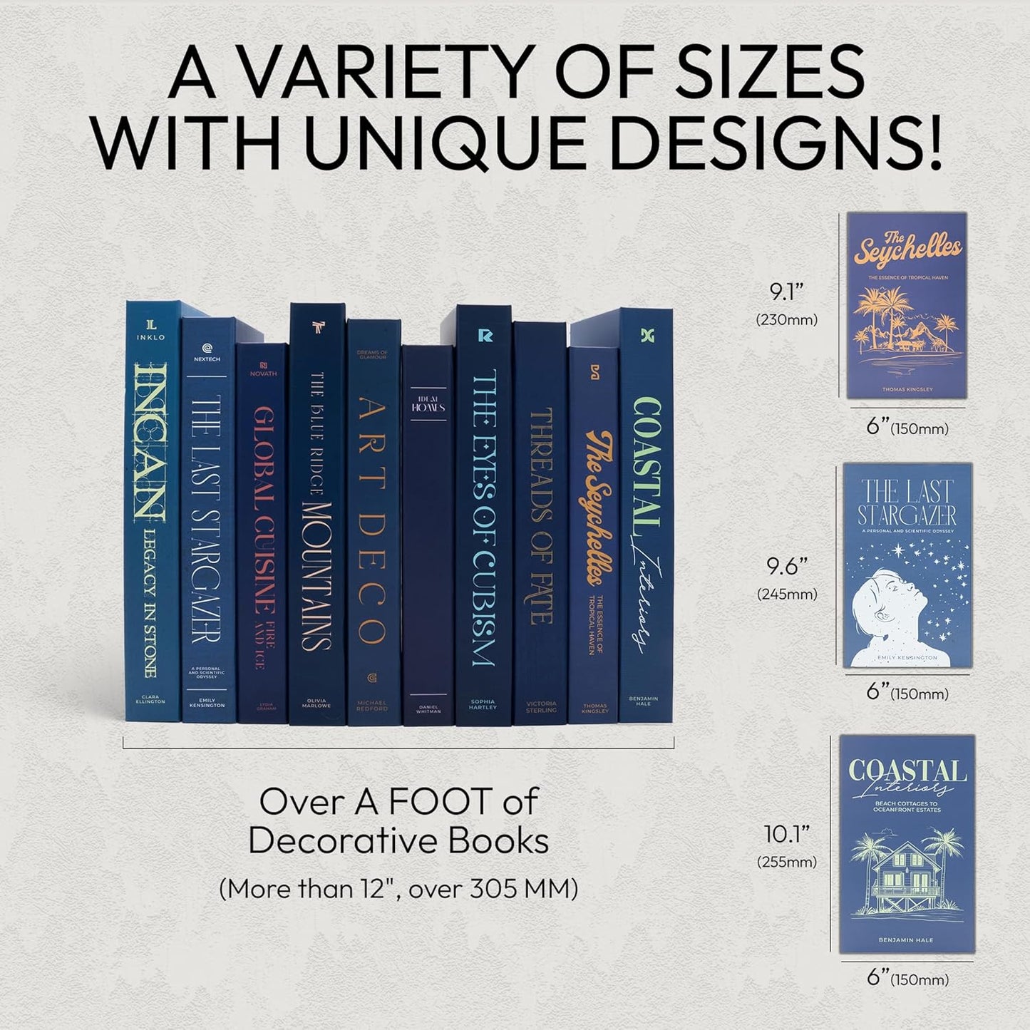10 Book Set / Blue / 10 Books