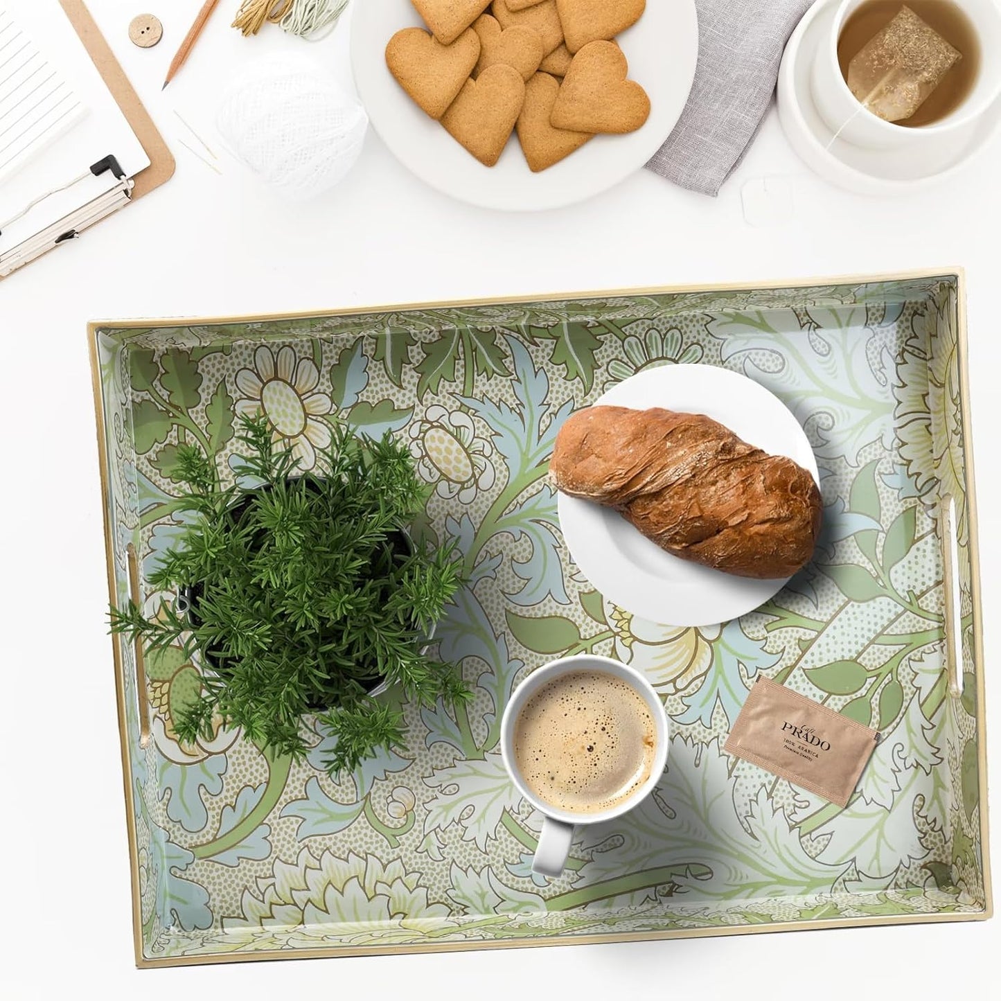 Serving Tray / Plastic Decorative Tray / Multi D