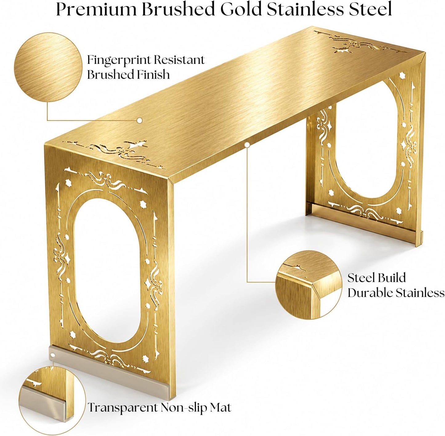 Gold Purse Display Stands / Gold 6 / Set of 6