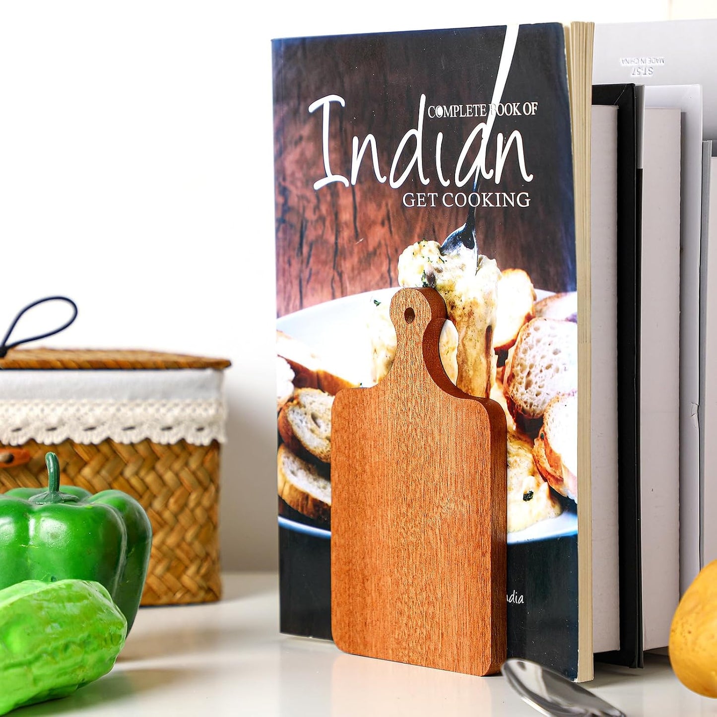 Wood Bookends / Brown / Ebony