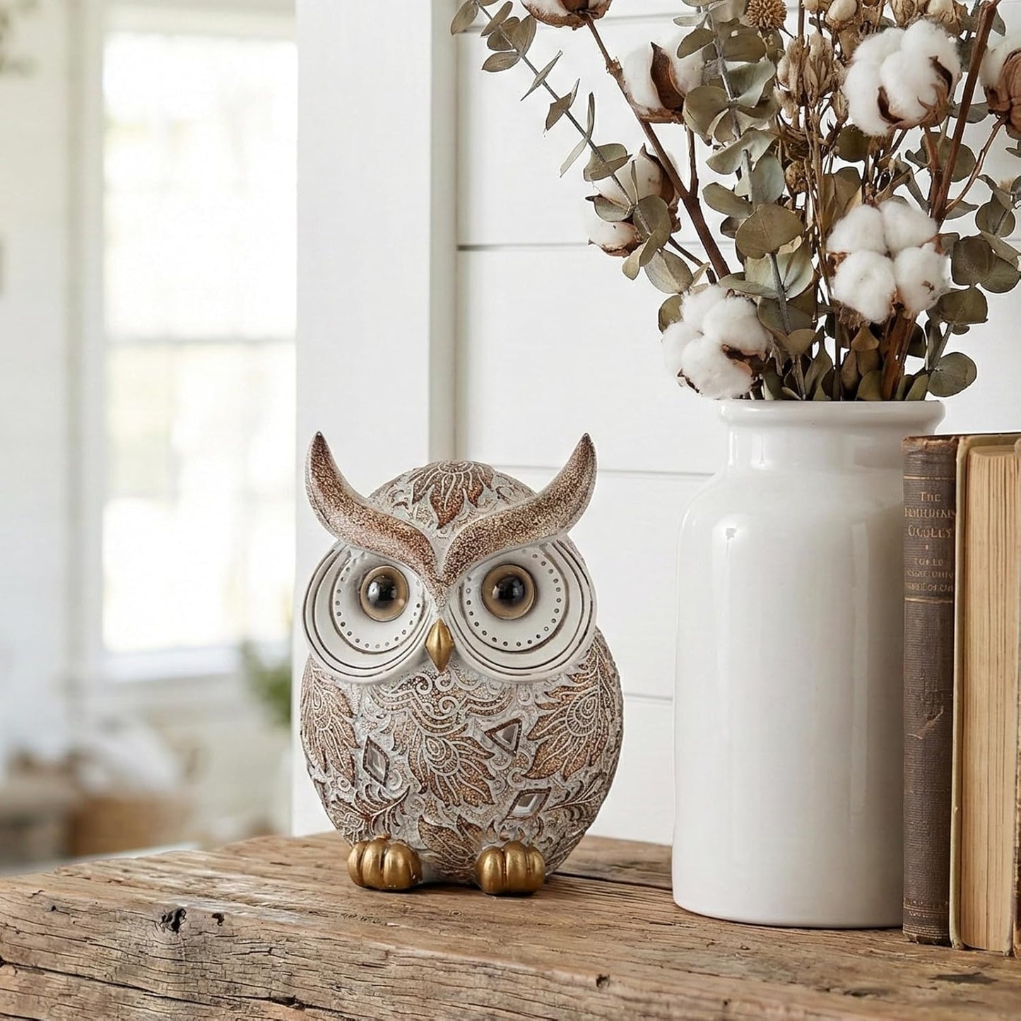 Owl Statue and Figurine