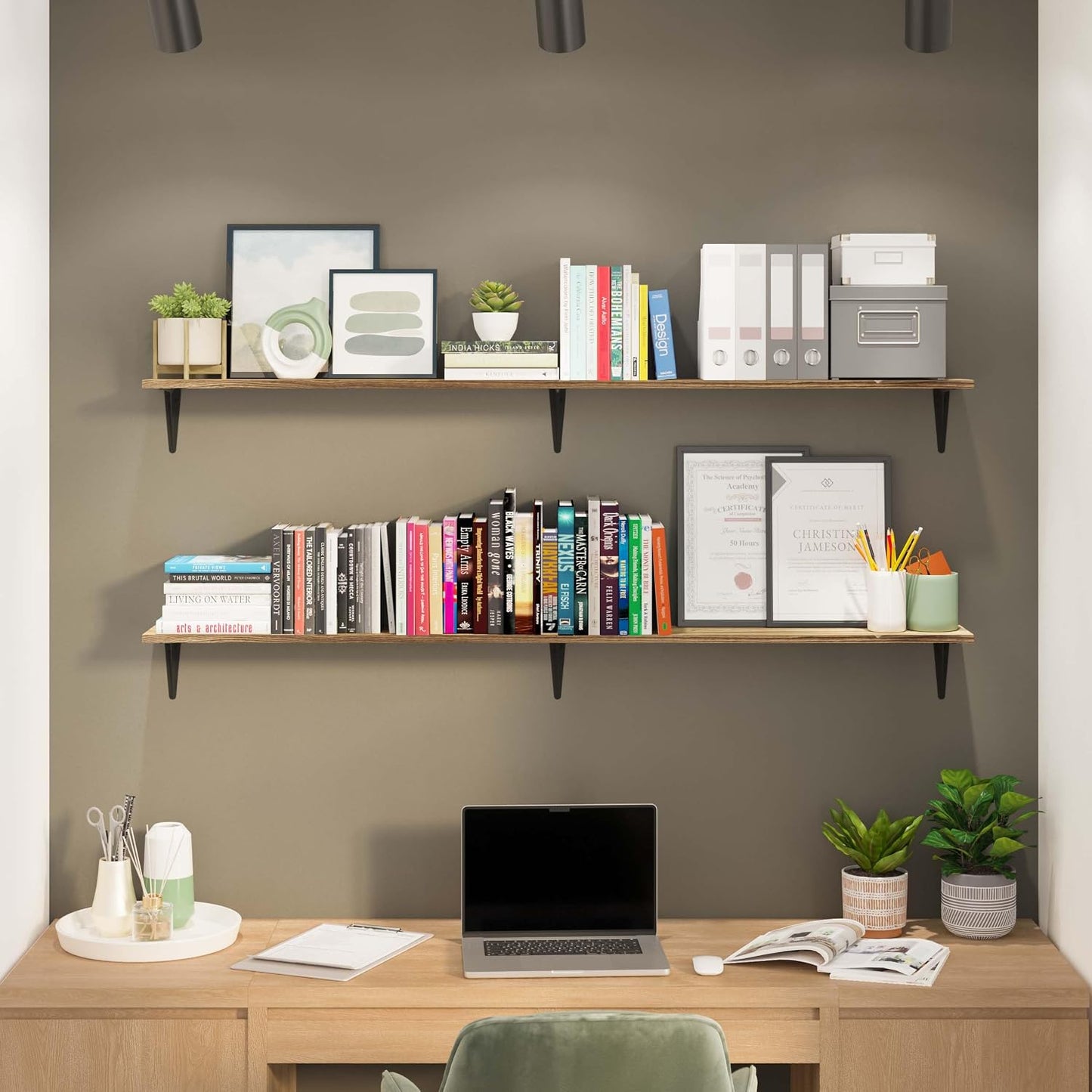 Arras Floating Shelf / 60 Inch / Set of 60