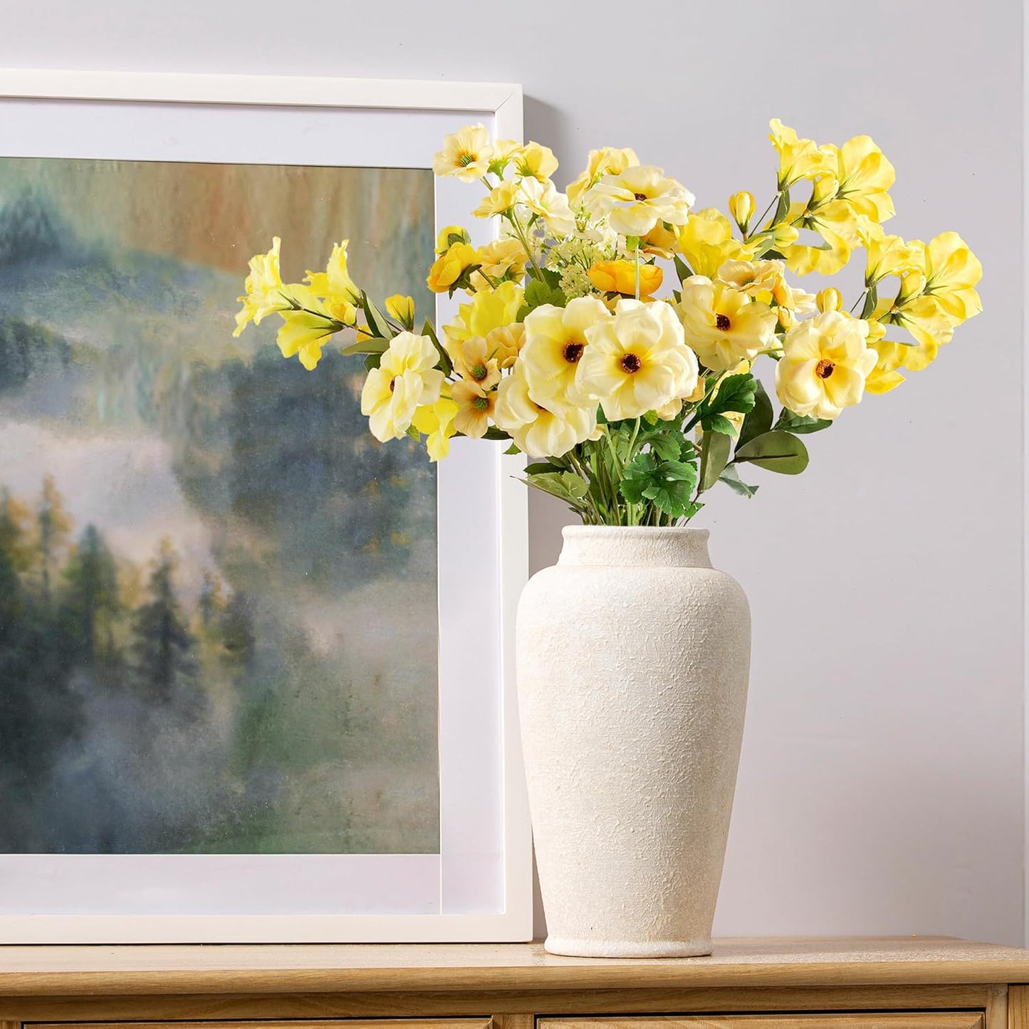 Ceramic Large Vase / 12"- W