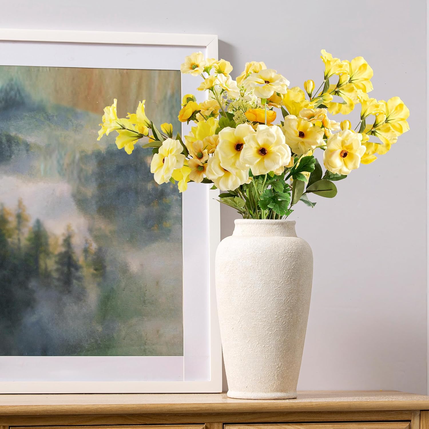 Ceramic Large Vase / 12"- W