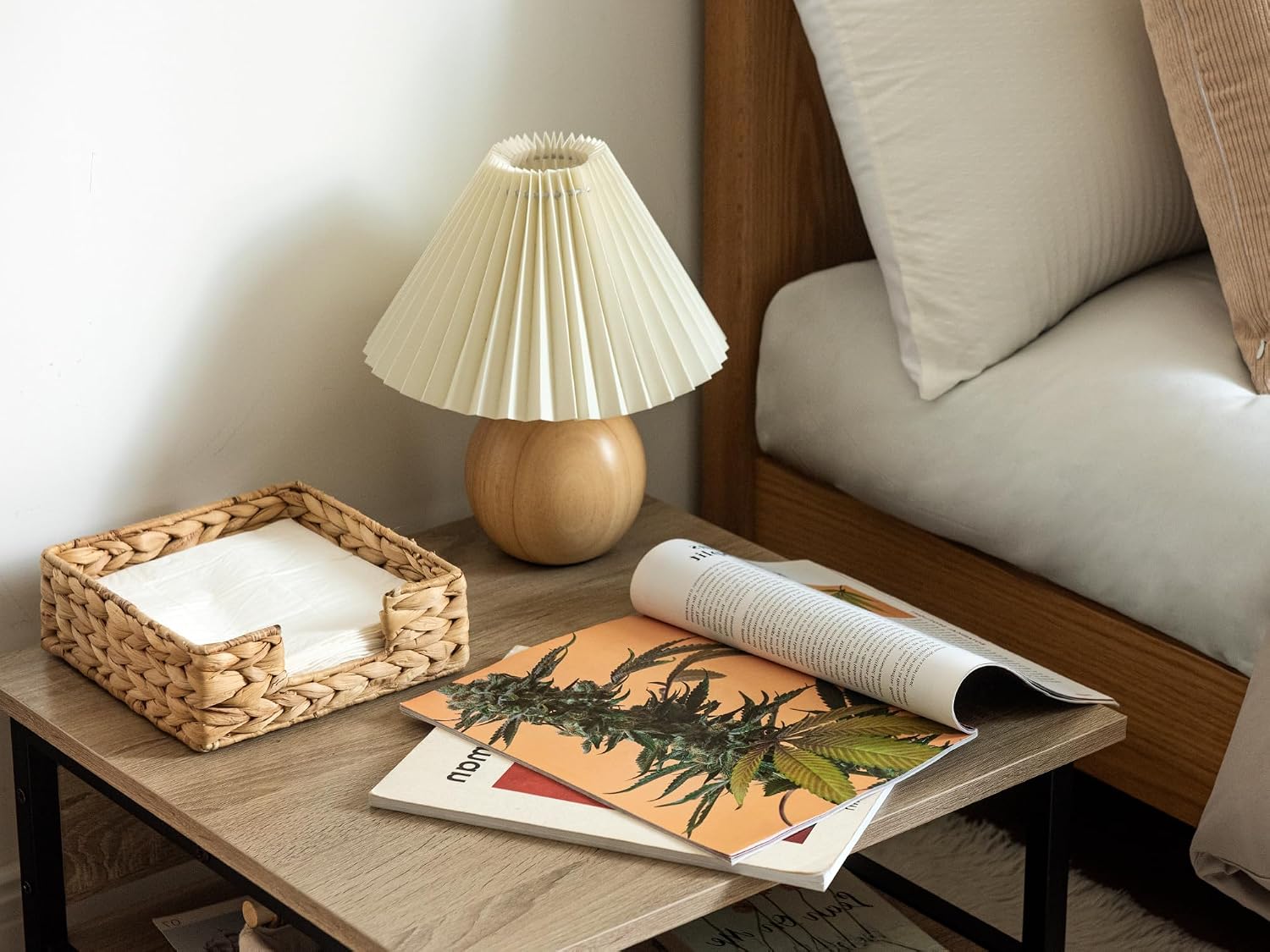 Wicker Napkins Baskets for Dinning Room / Natural