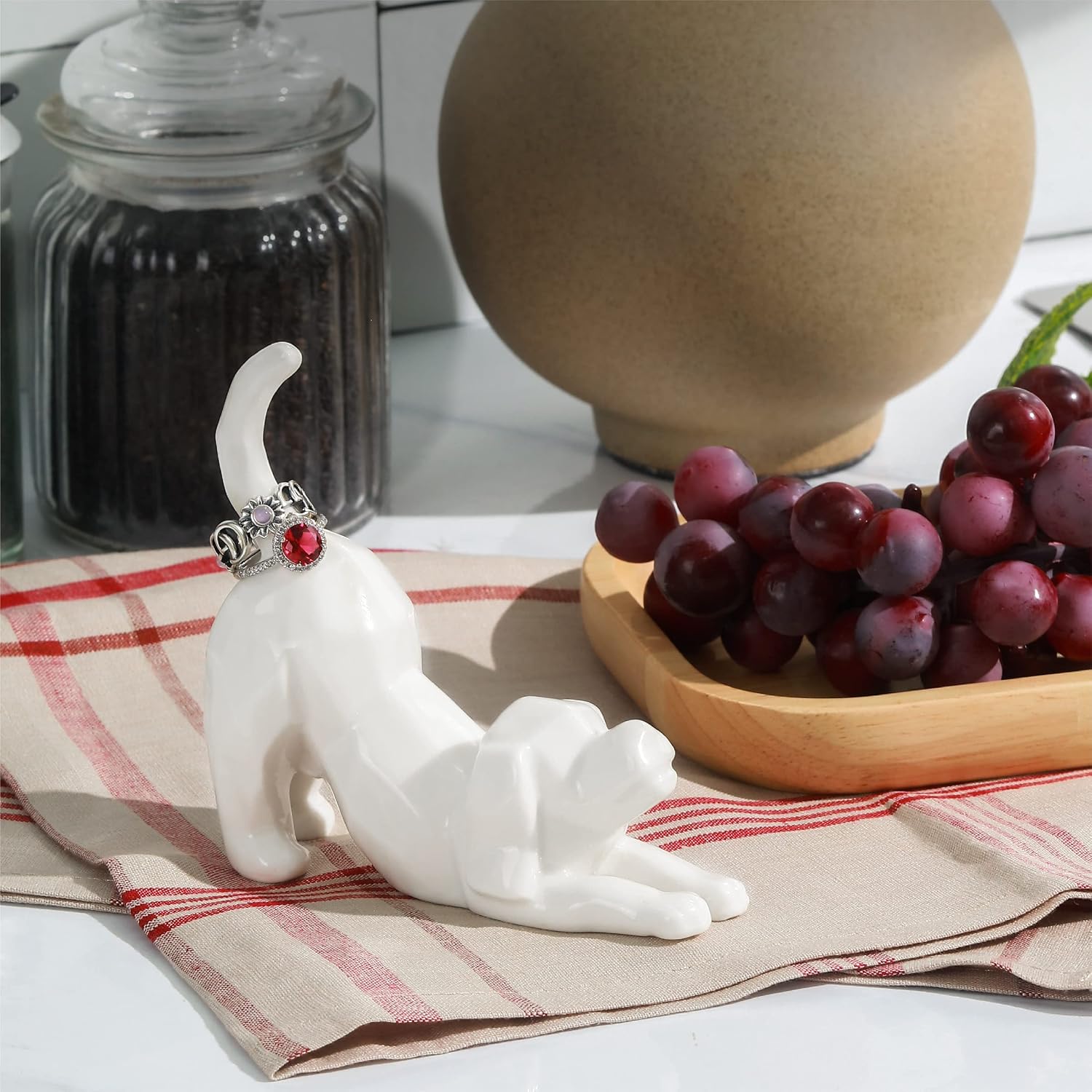 Ring Holder / Wedding Ring Stand / Dog