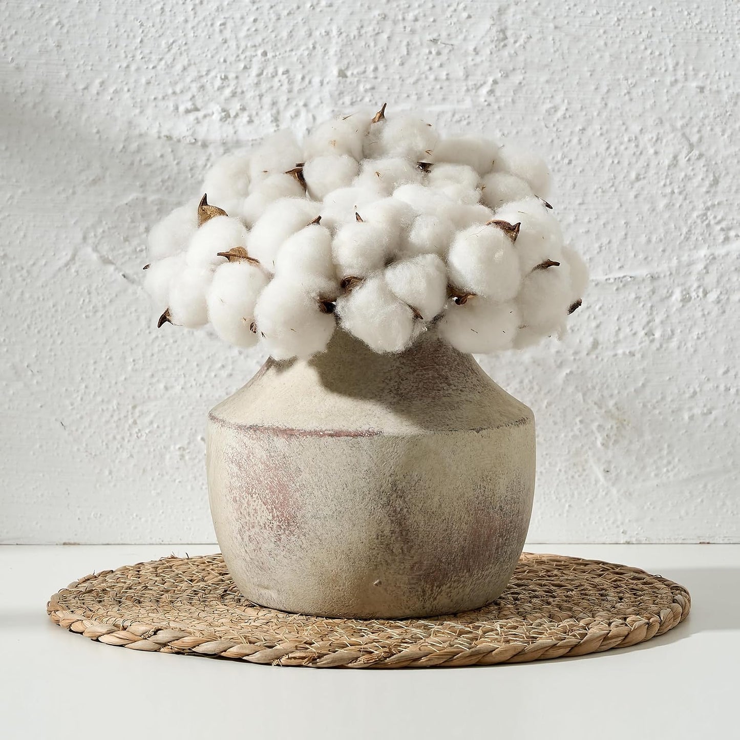 Pottery Farmhouse Rustic Vase / 106-terra / 5.39 Inch