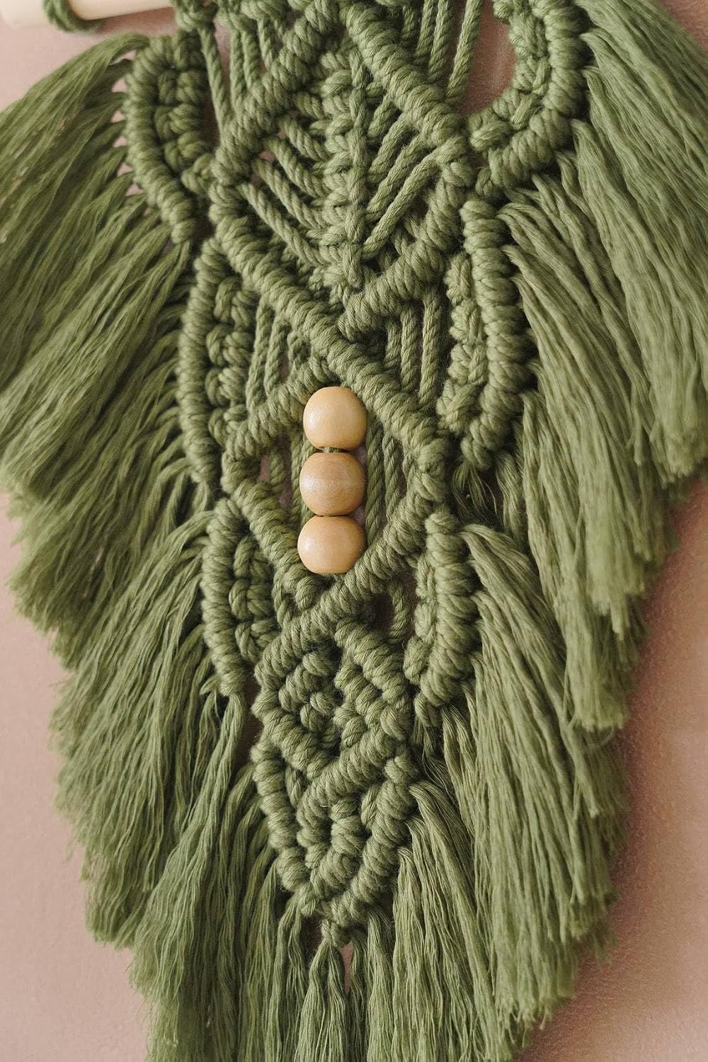 Woven Leaf Tapestry / Green