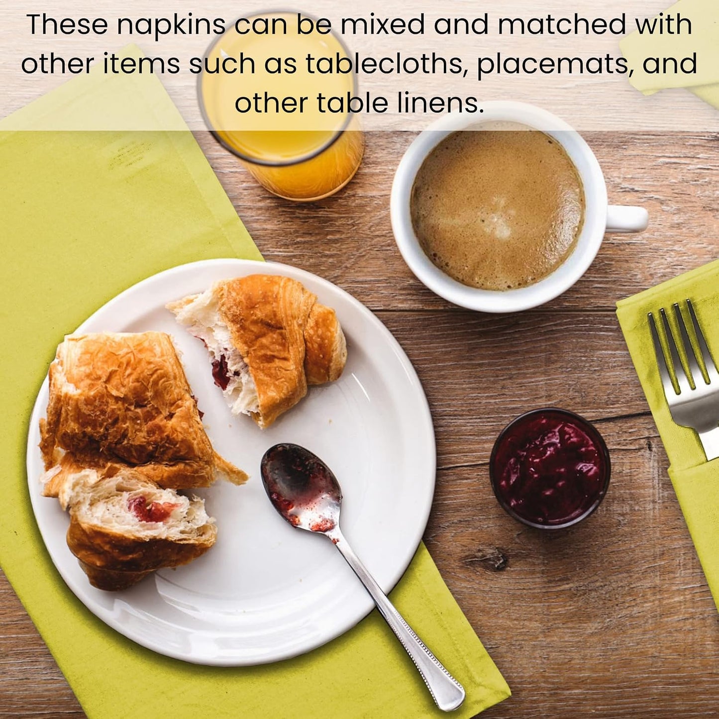 Cloth Dinner Napkins - Perfect Everyday Use Table Napkins - Soft Durable Washable - Ideal for Party Wedding Christmas