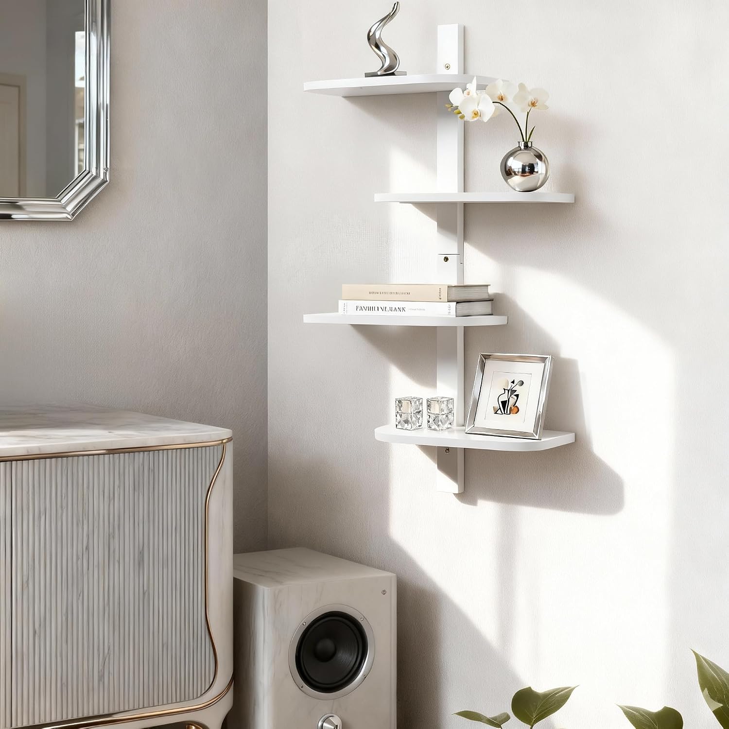Floating Shelves / White