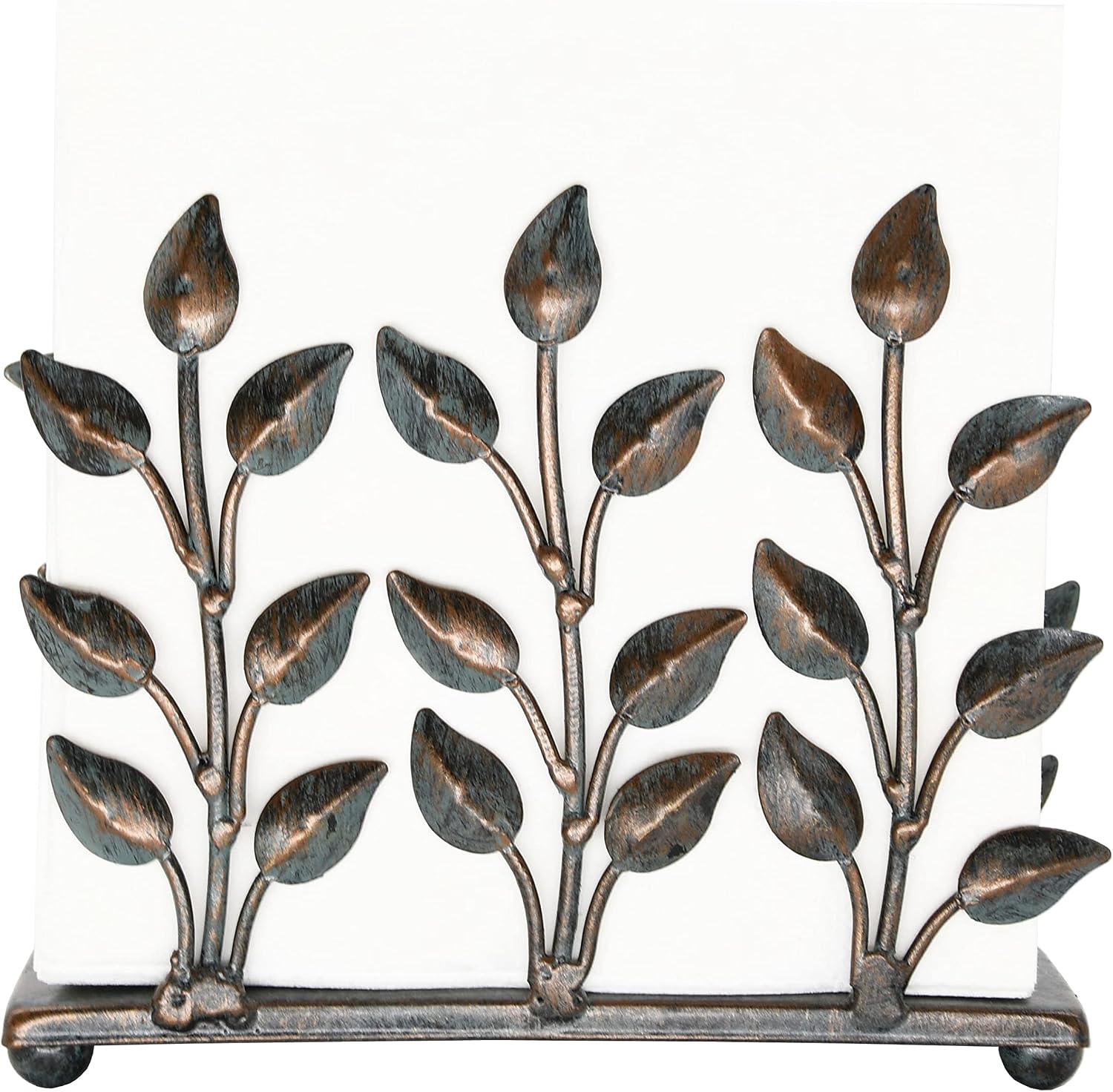 Antique Metal Cooper Green Napkin Holder / W Cooper Green / One Size