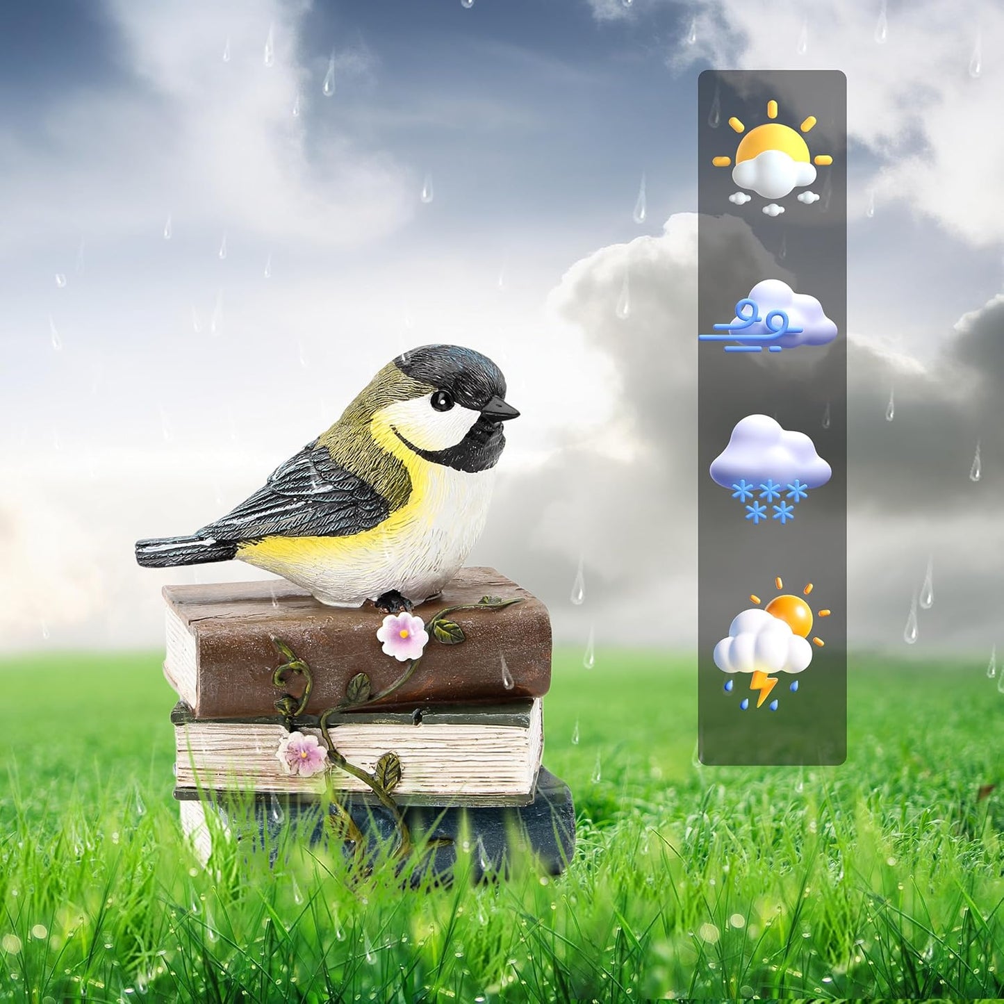 Bird Statue / Animal Bird Figurine / B2