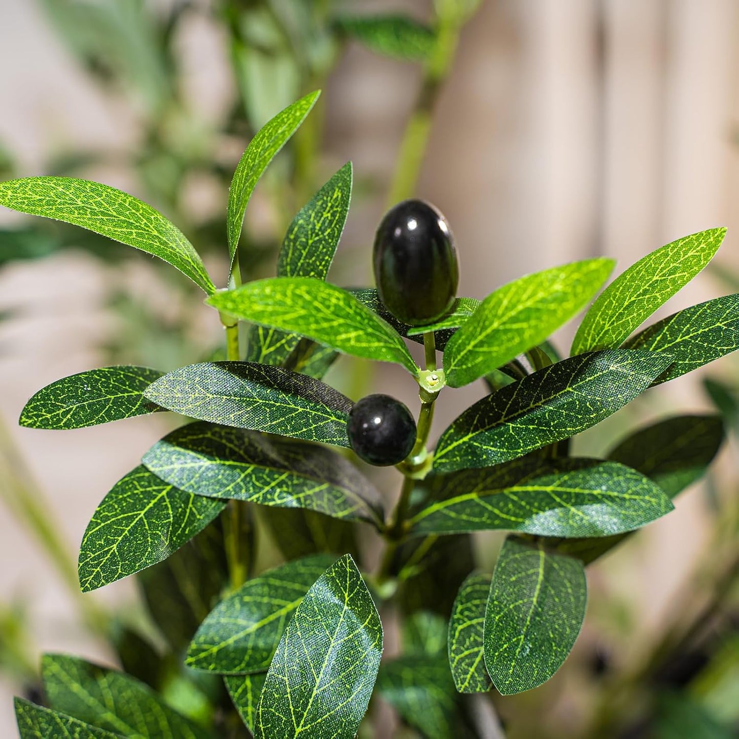 High Imitation Silk Plant Fake Olive Tree / 6 Inch
