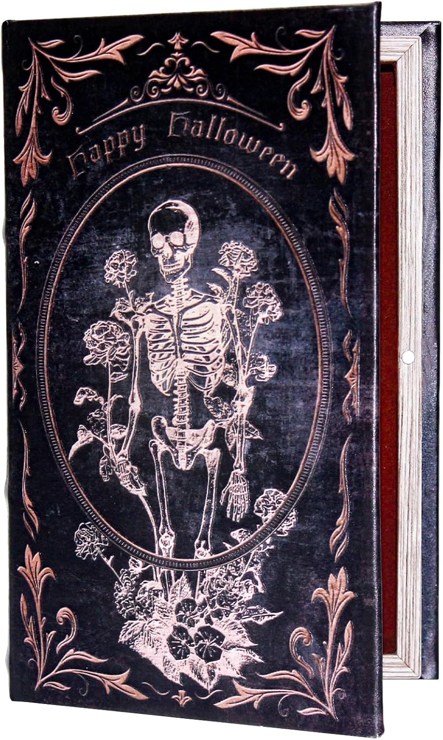 Halloween Decoration Faux Book / Skeleton