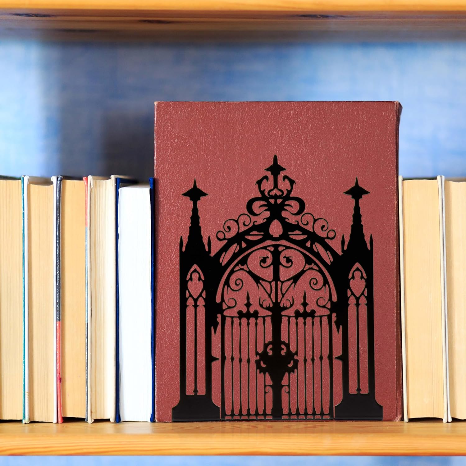 Gothic Church Architectural Metal Bookends