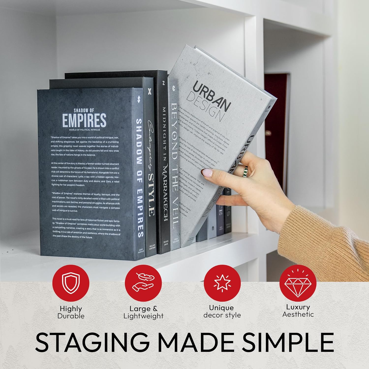 10 Book Set / Black / 10 Books