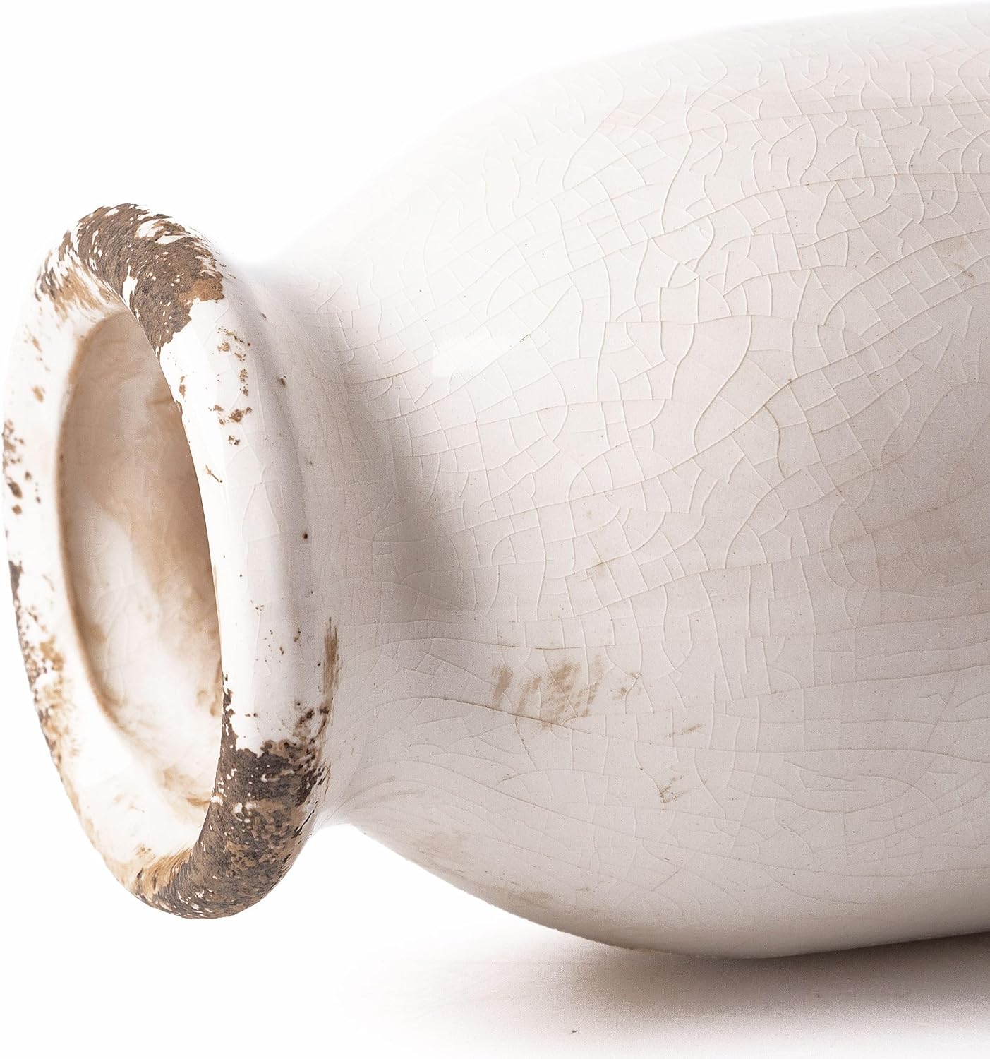 Ceramic Vases Home Decor / White / Set of 2