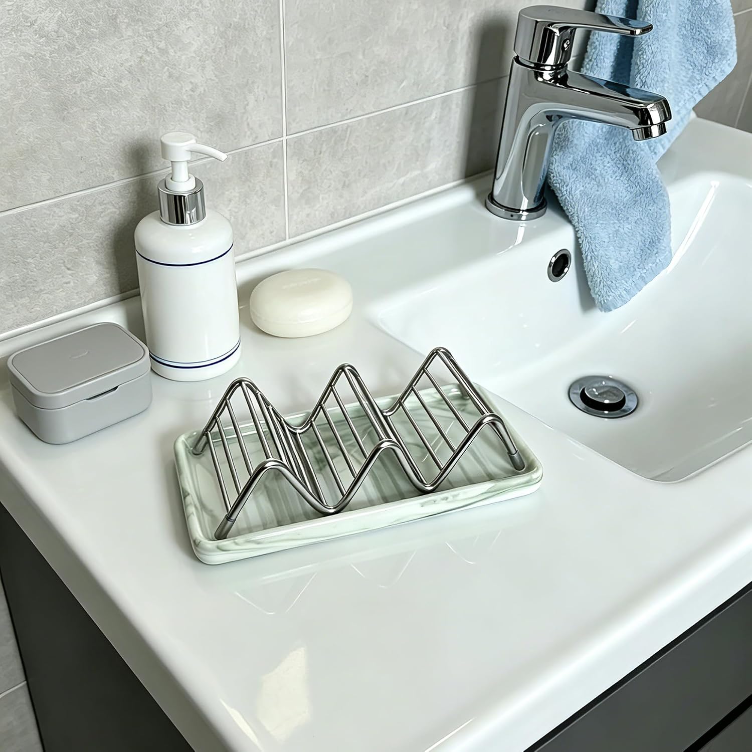 Ceramic Dish Tray / Green