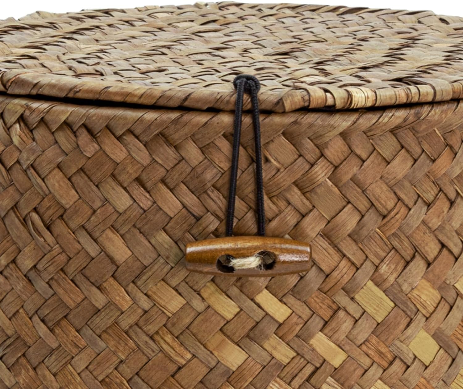 Seagrass Handmade Basket / Coffee / 7 Inch