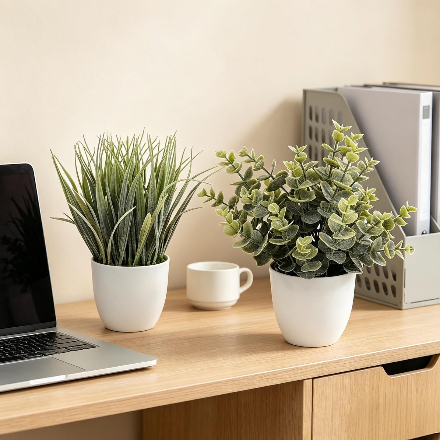 Faux Plants Indoor / Set of 2