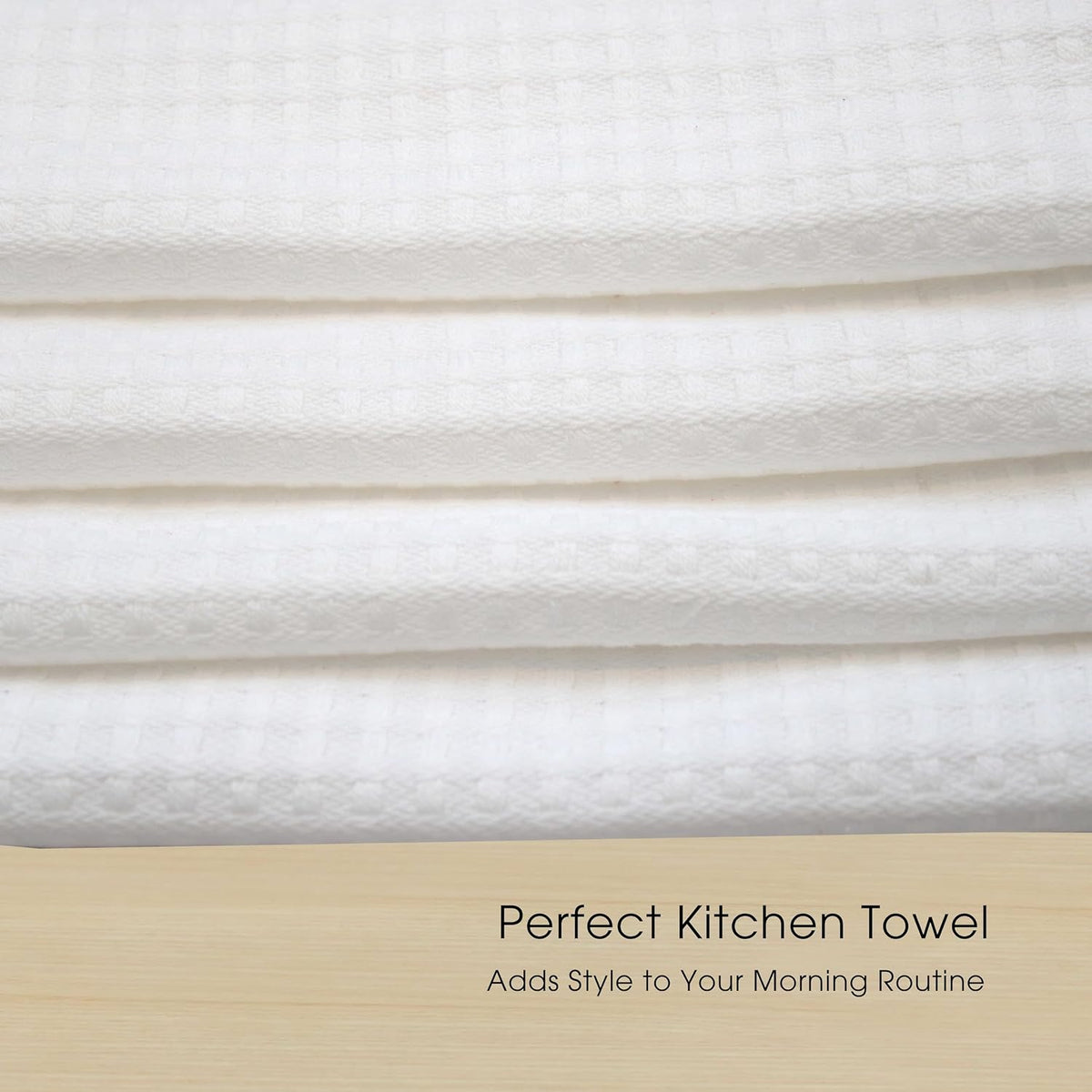 Urban Villa Kitchen Towels Cotton Dish Towels 20”x30” (Set of 6)Red/Grn/Wht