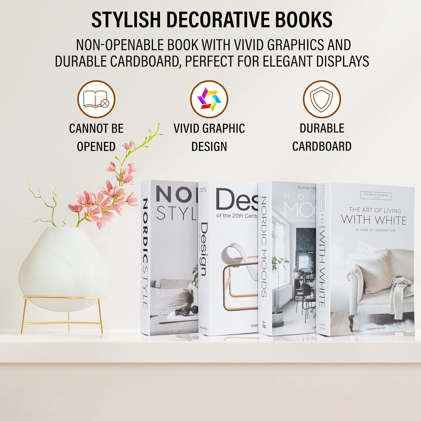 Not Real Books / Mono_large / Set of 4
