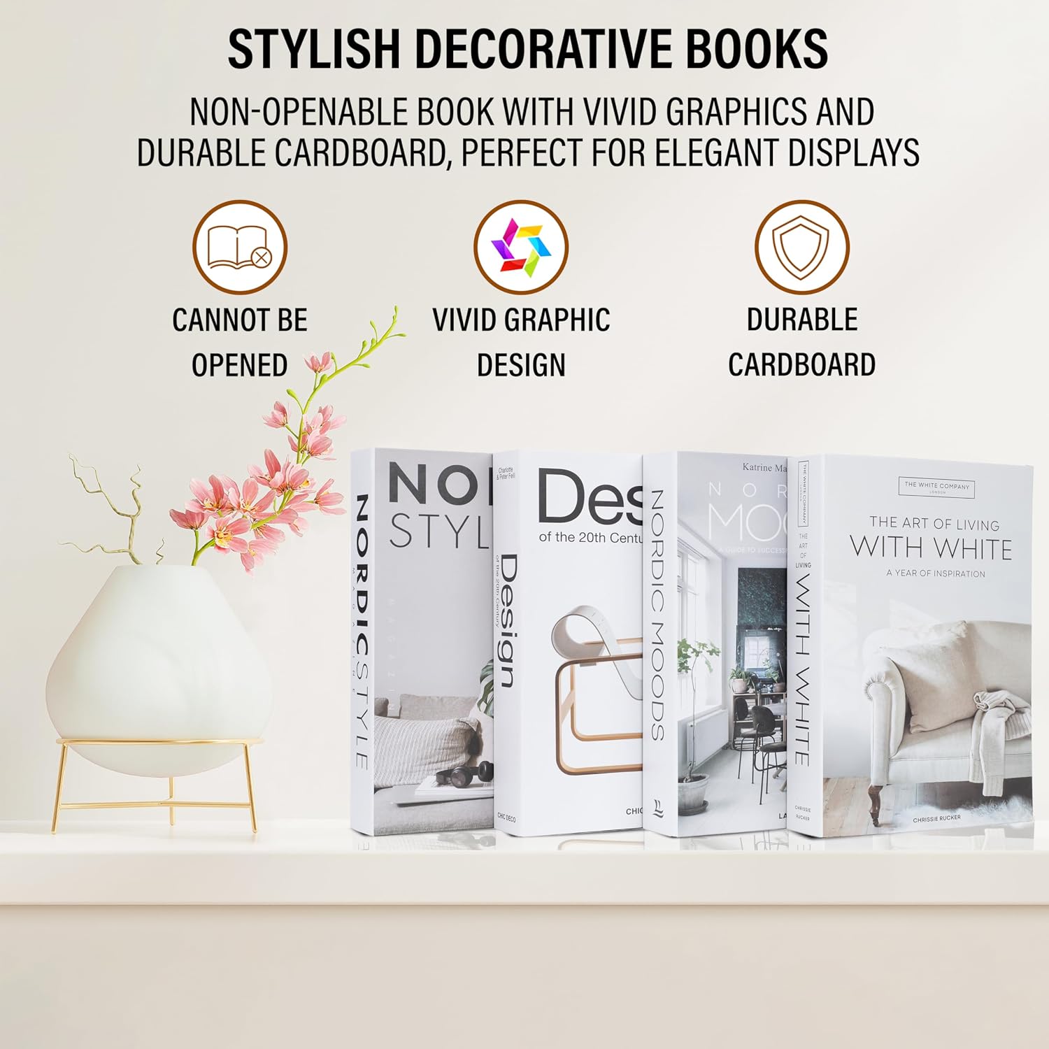 Not Real Books / Mono_large / Set of 4