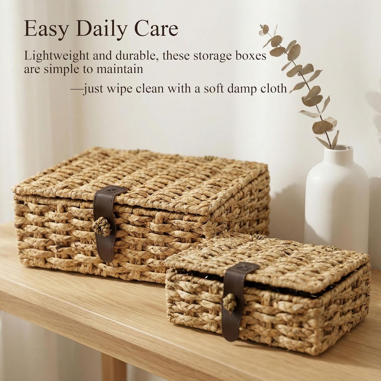 Woven Storage Basket / Set of 2