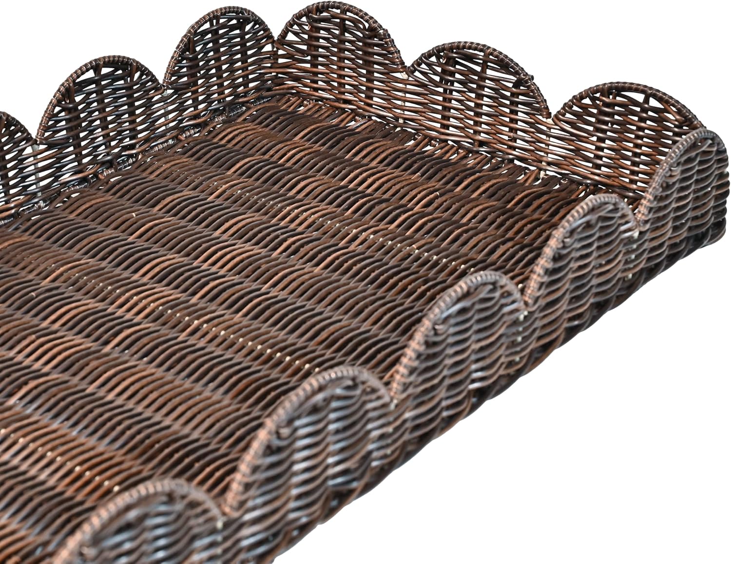 TRY2001B- Parker Southwestern / 23.62 In. W x 13.78 In. D x 3.15 In. H / Dark Brown / Set of 3
