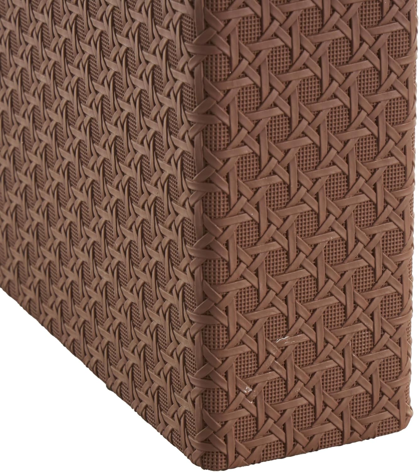 Faux Leather Decorative Box Book Shaped Book Shaped / Brown / 12", 10", 8"H / 8 Inch / Set of 3