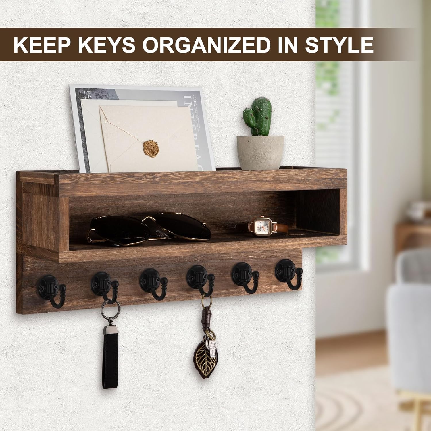 Home Decor Rack / Brown