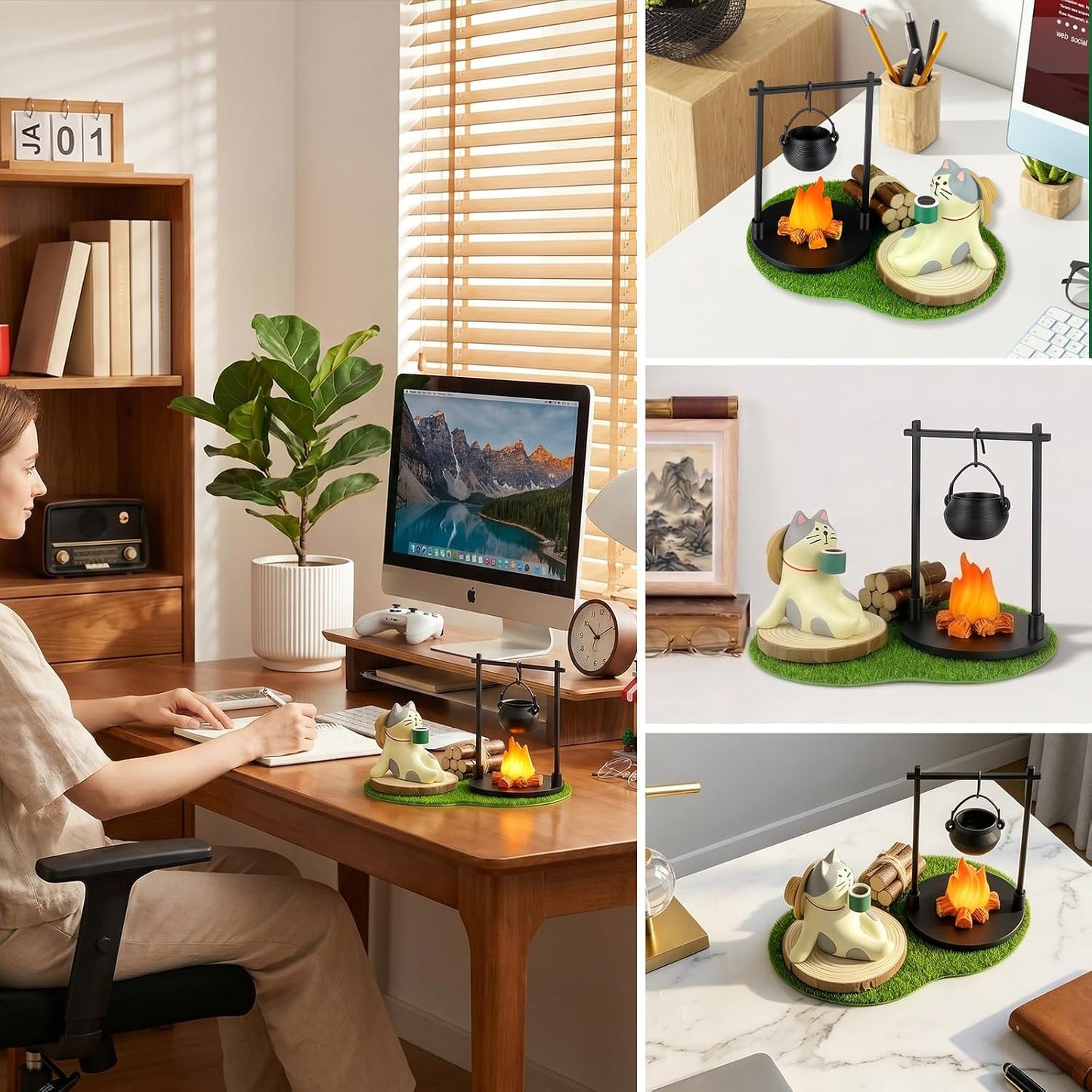 Miniature Figurines Set / Frog