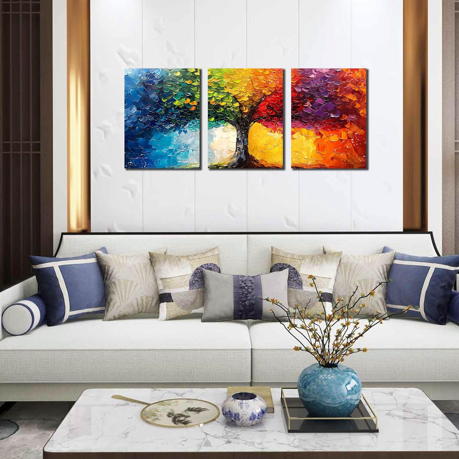 Modern Wall Decor / 16L" x 12W / Colorful 3