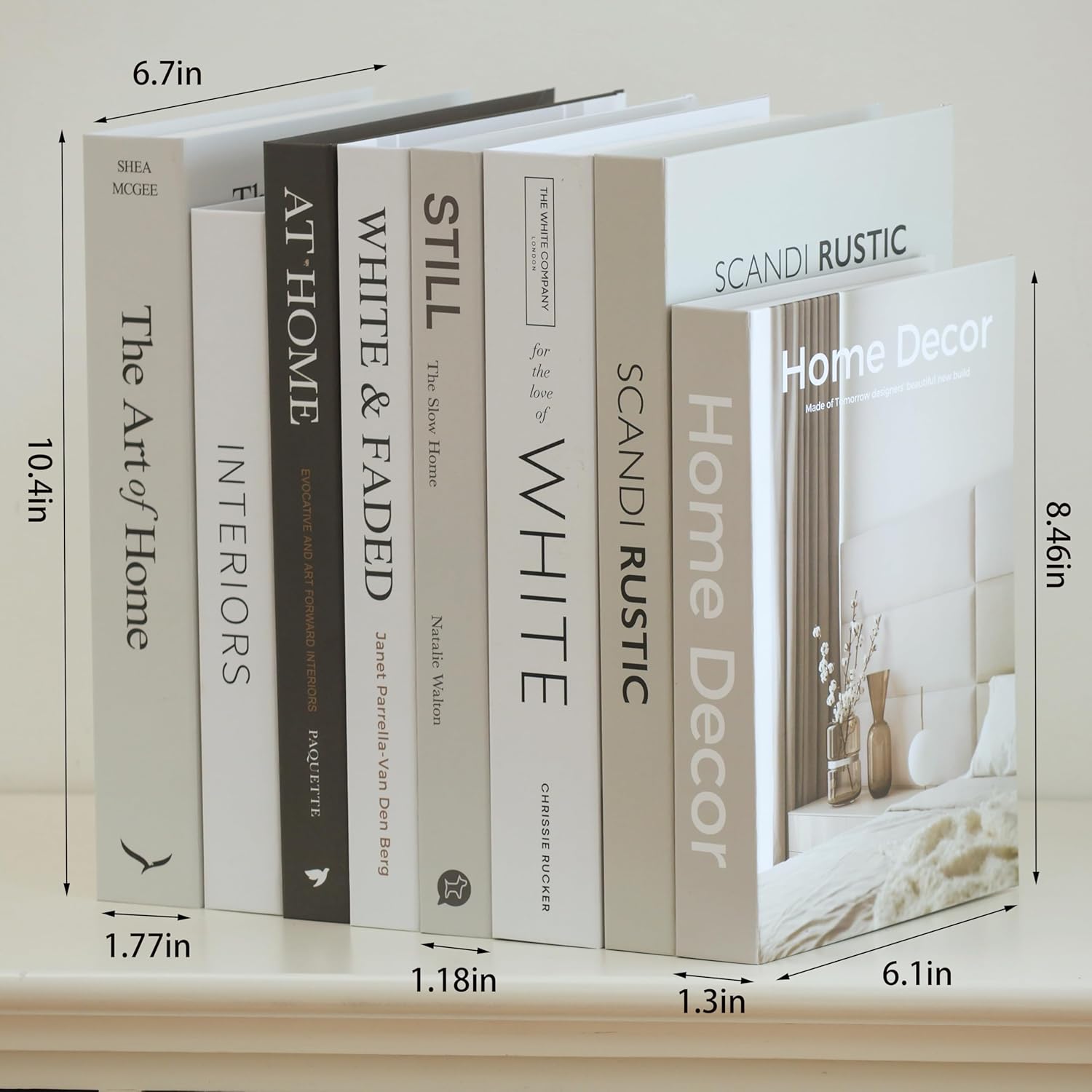 Decorative Books / Coffee Table Decor Book / Home_style1 / Set of 8