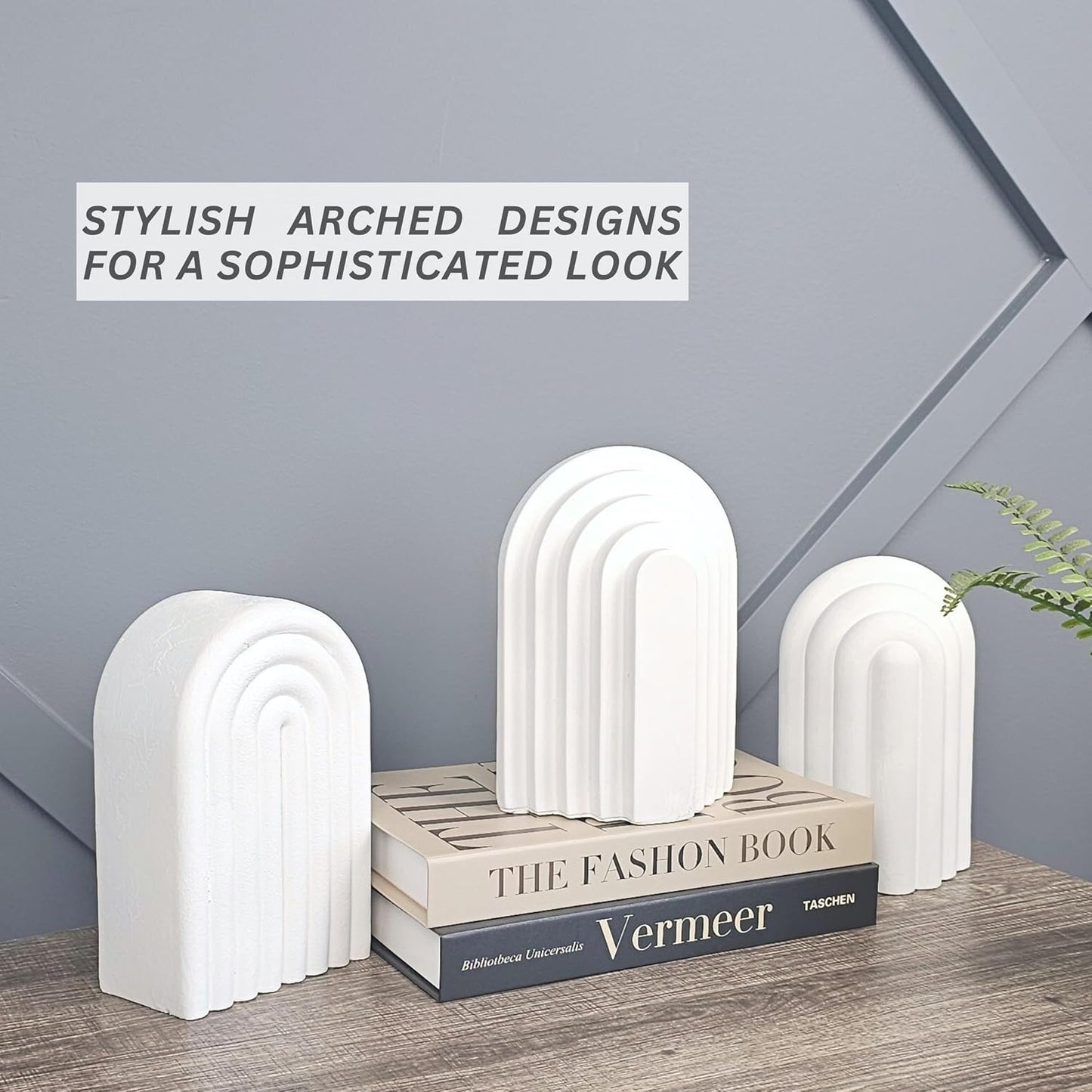 Heavy Book Ends / Arch 3 / Set of 2
