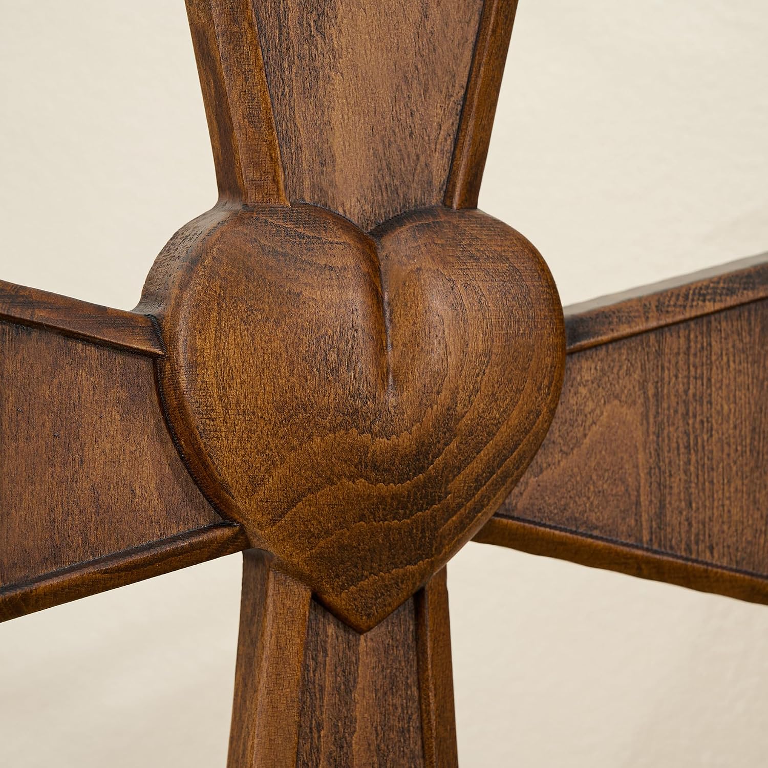 Wooden Wall Cross / 10"L x 6"W / 10 Inch