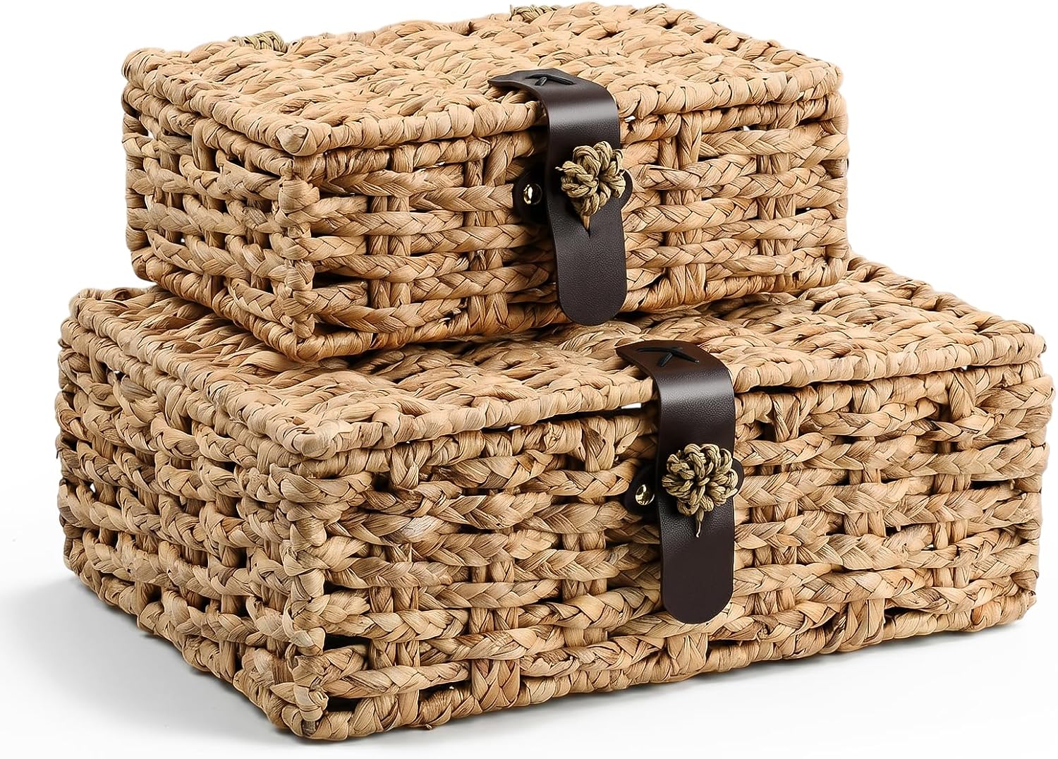 2-Piece Woven Storage Boxes