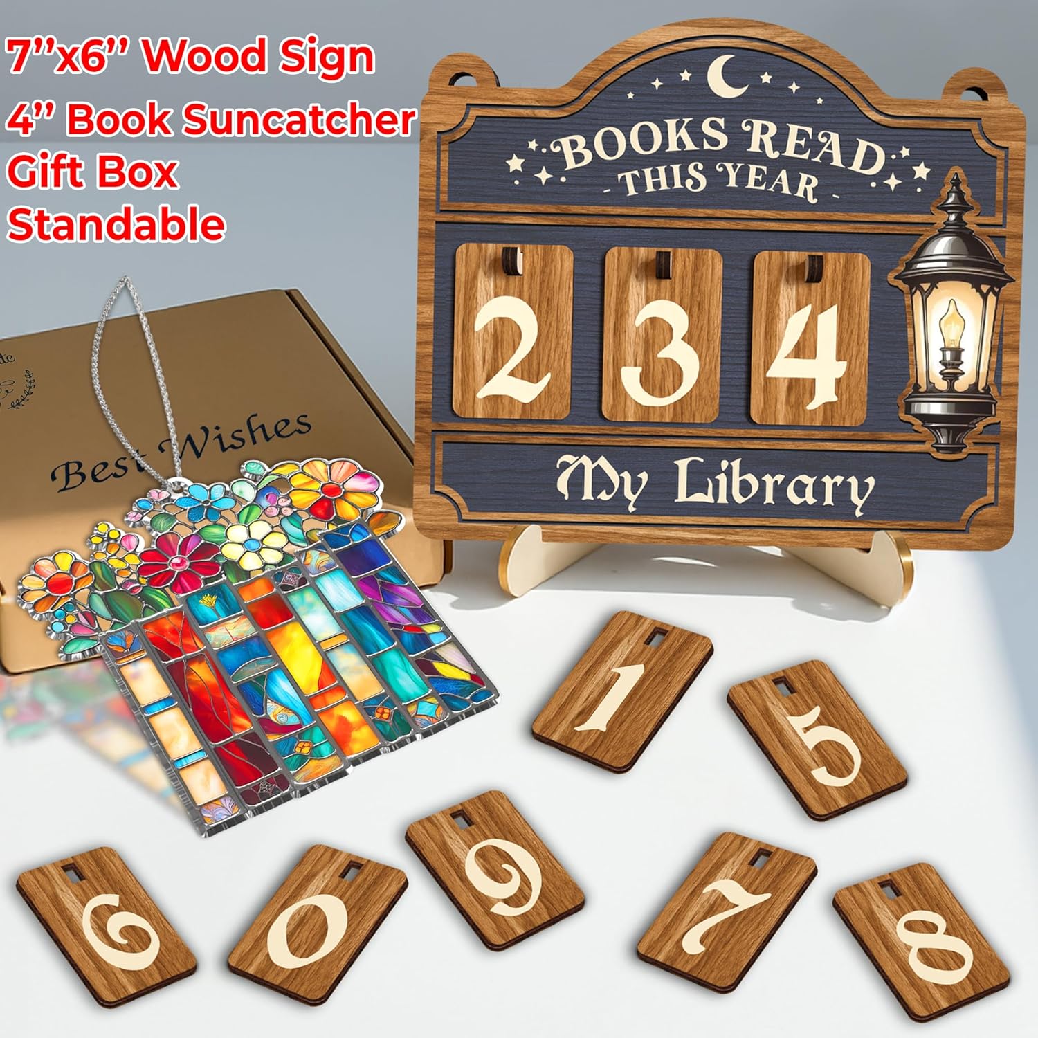 Book Lover Gift / Book Tracker