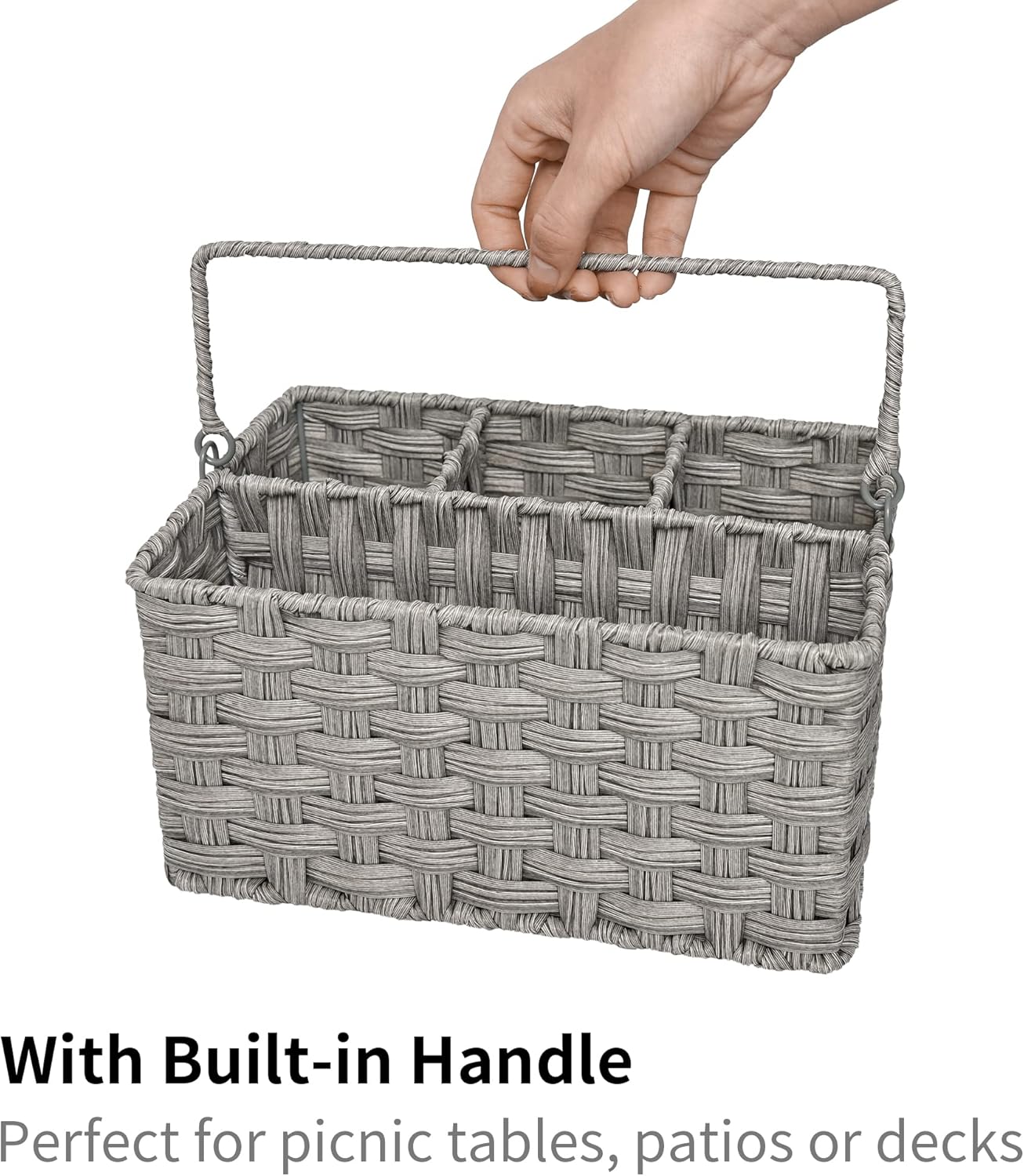Organizer / Picnic Basket / Gray