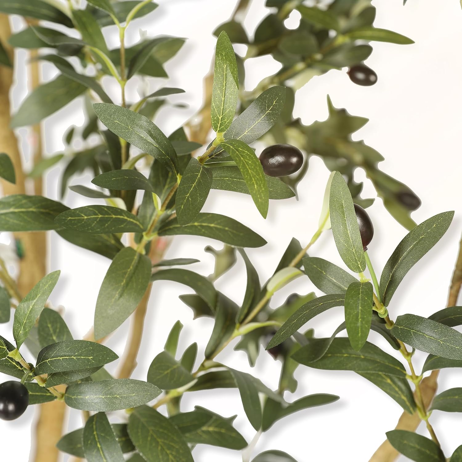 Olive Branches and Lifelike Fruits / 7ft / 7 Inch