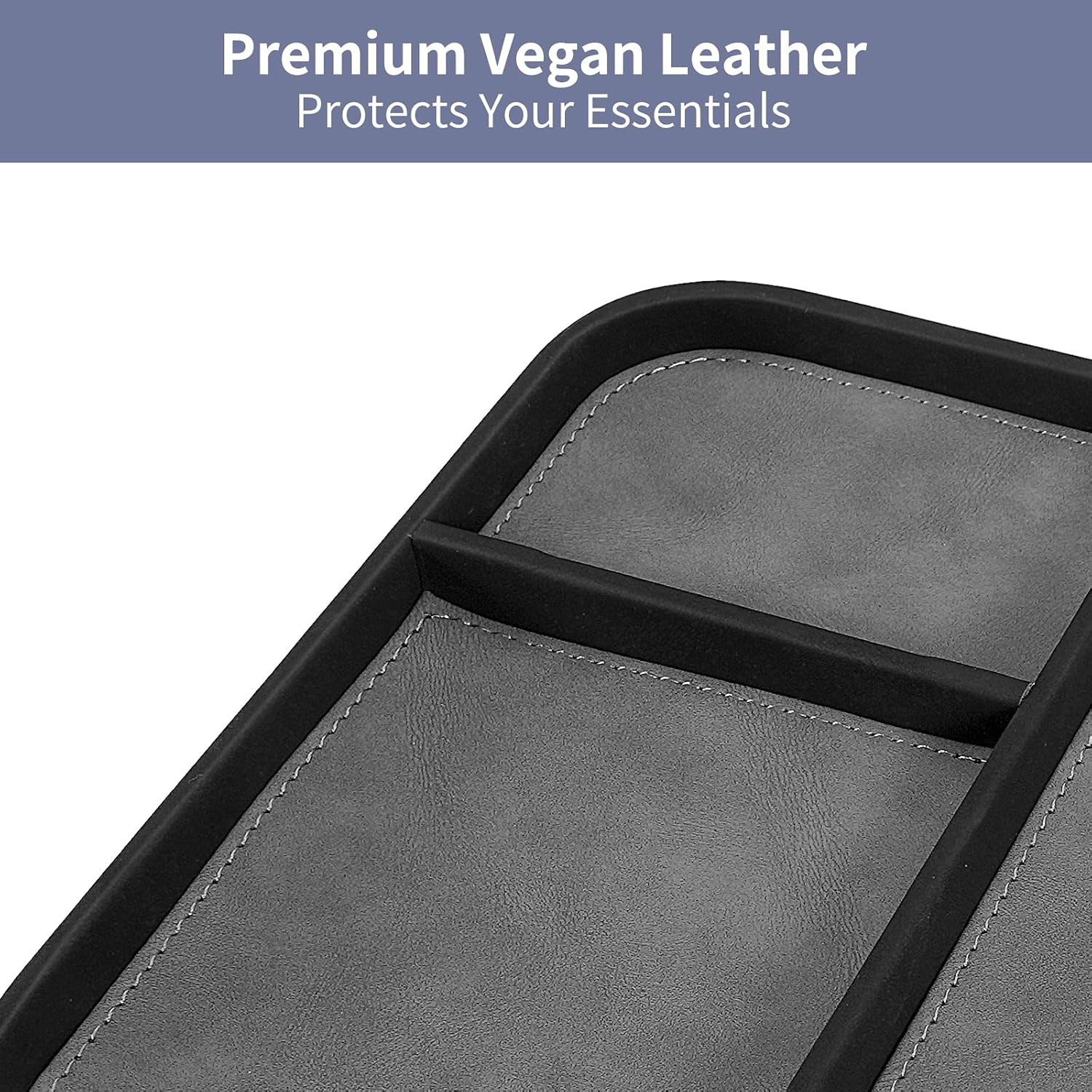 Valet Tray Trendy Organizer / Black